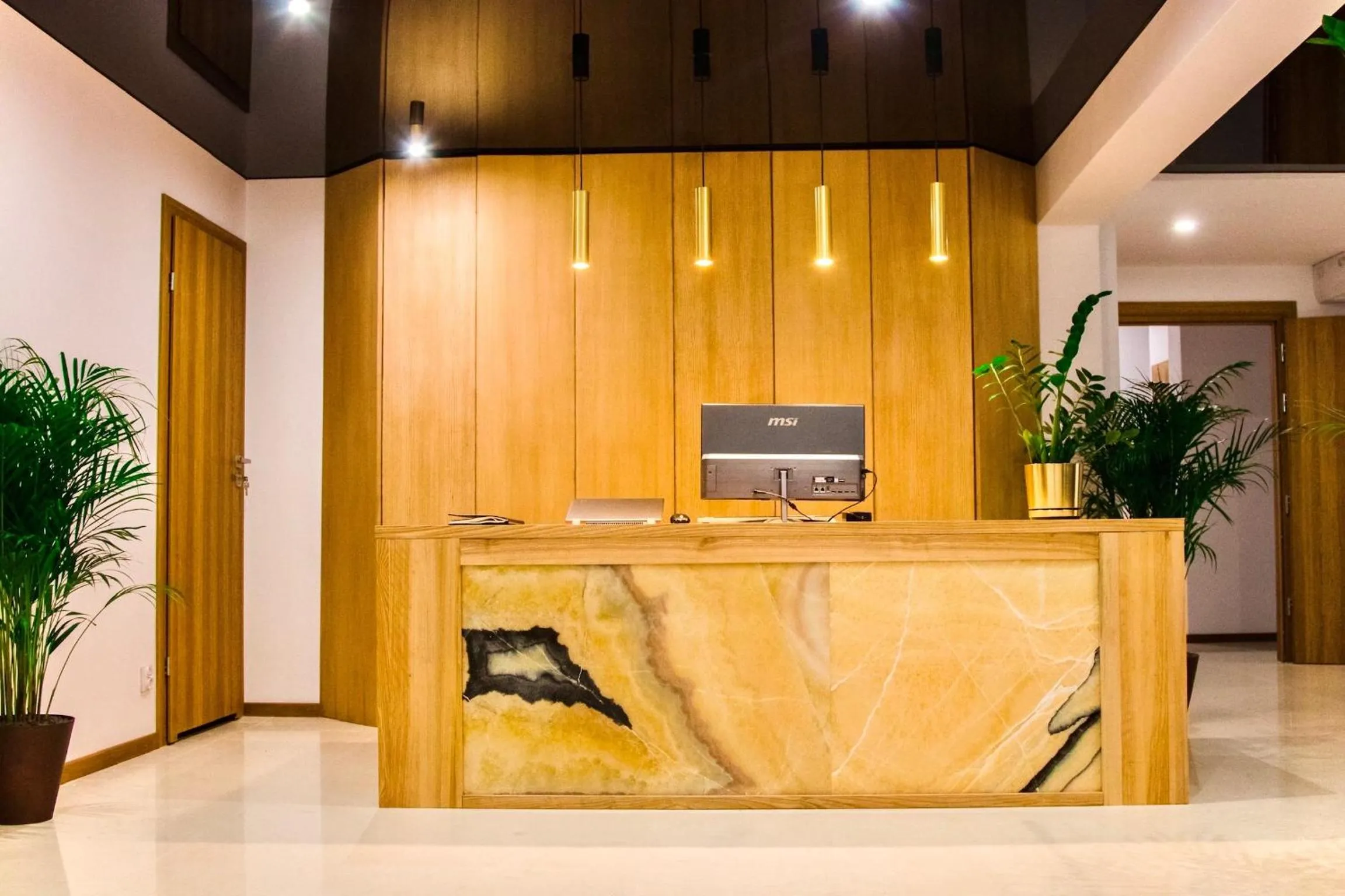 Lobby or reception in AMBER PORT