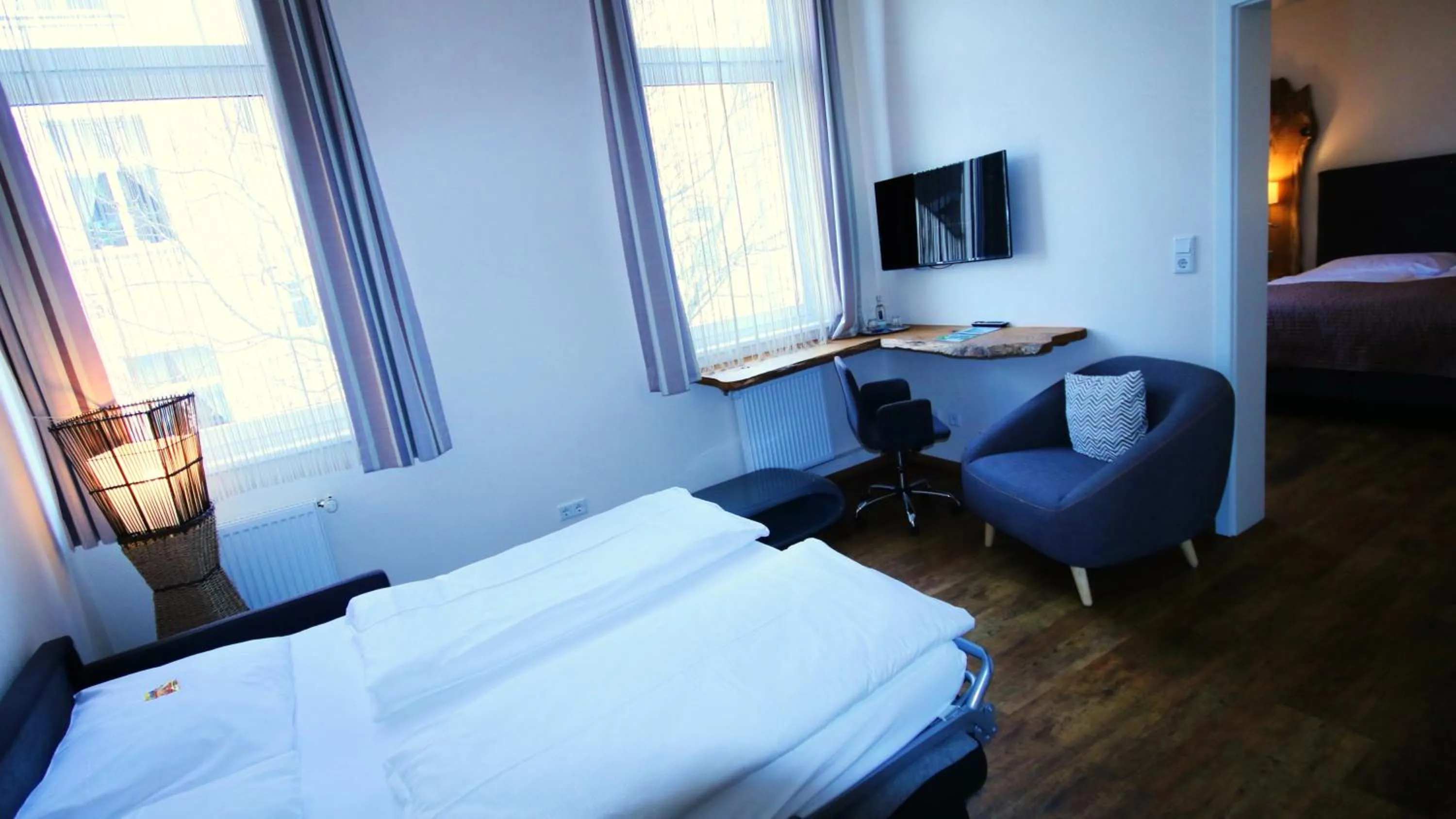 Bedroom, Bed in Komfort Hotel Am Kurpark