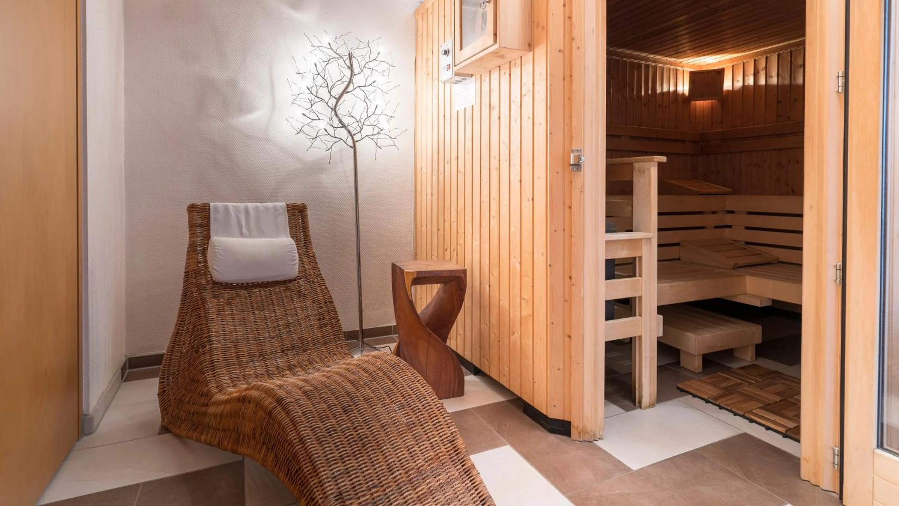 Sauna in Komfort Hotel Am Kurpark
