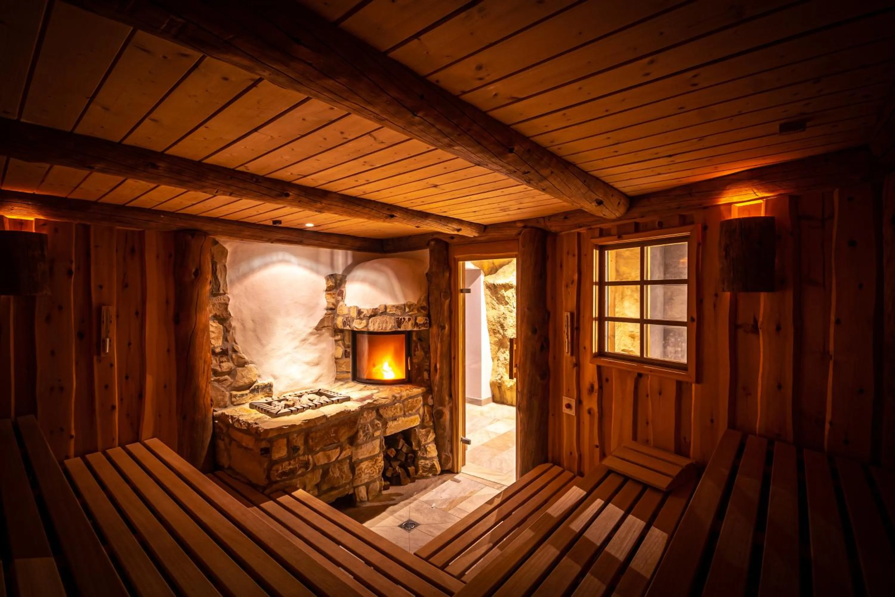 Sauna in Hotel Amselgrundschlößchen