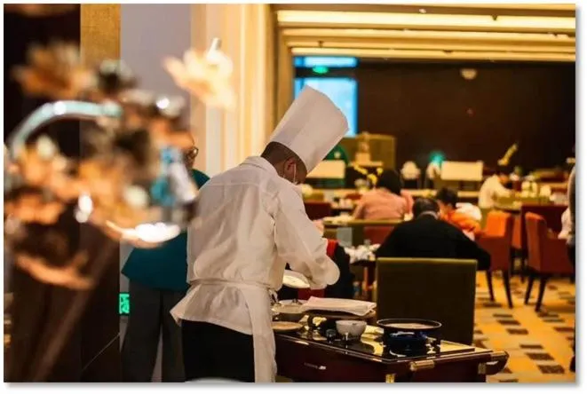 Restaurant/places to eat in Huangshan Demaotang Hotel