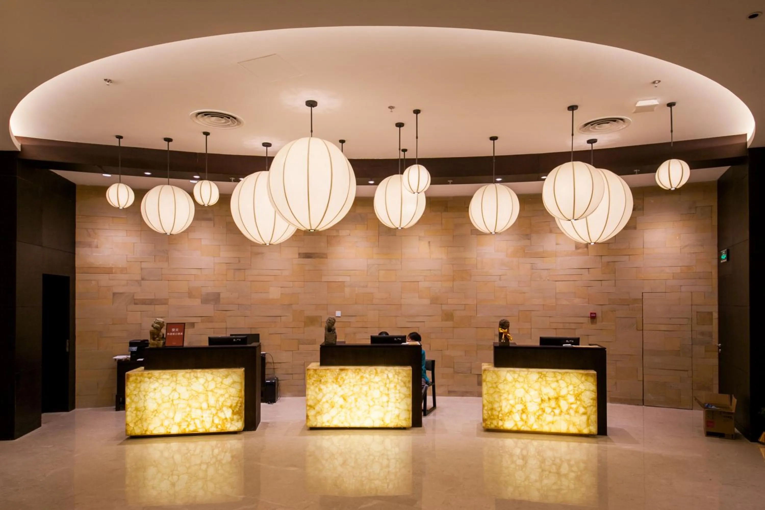 Lobby or reception in Huangshan Demaotang Hotel
