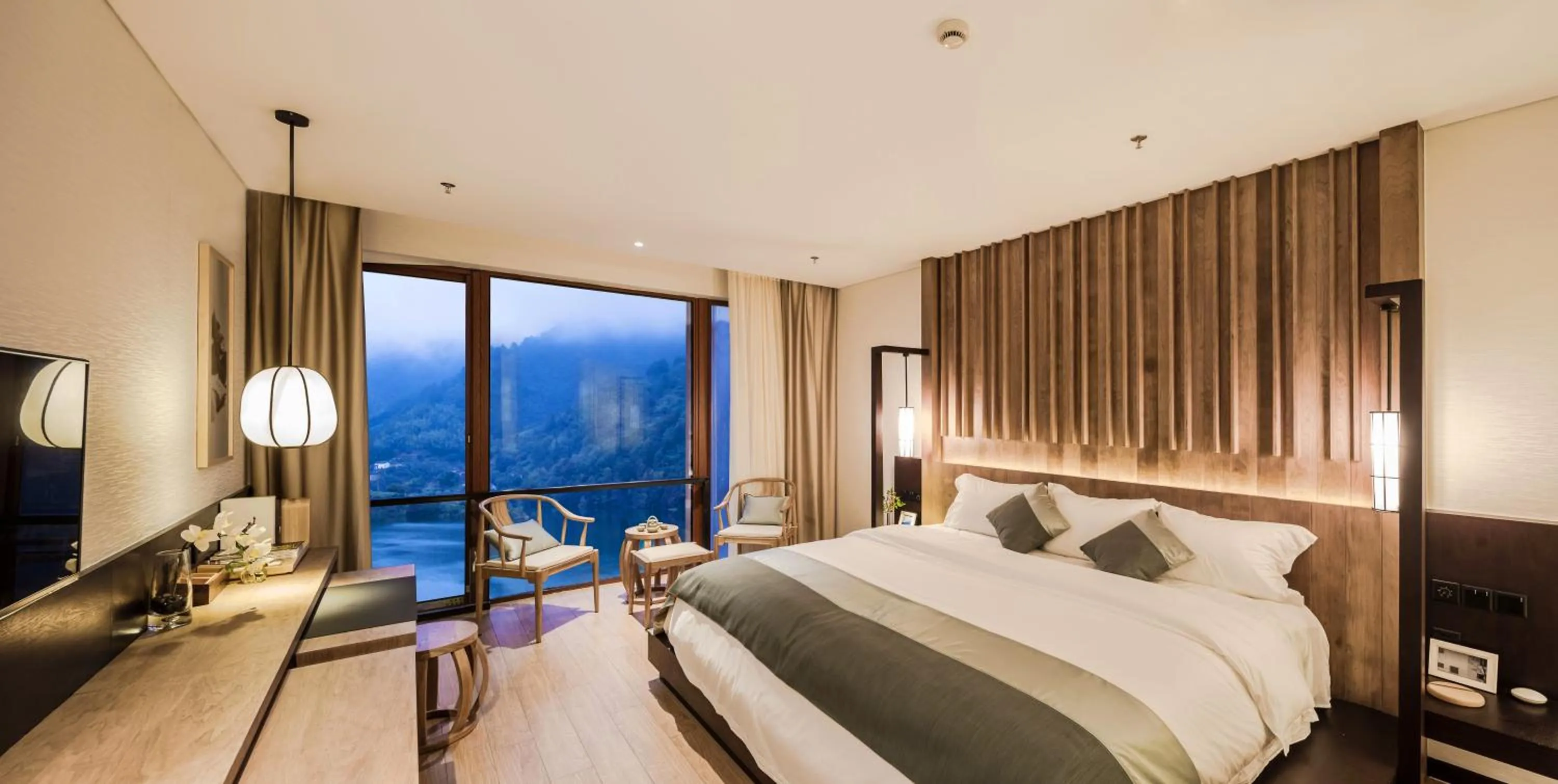 bunk bed in Huangshan Demaotang Hotel