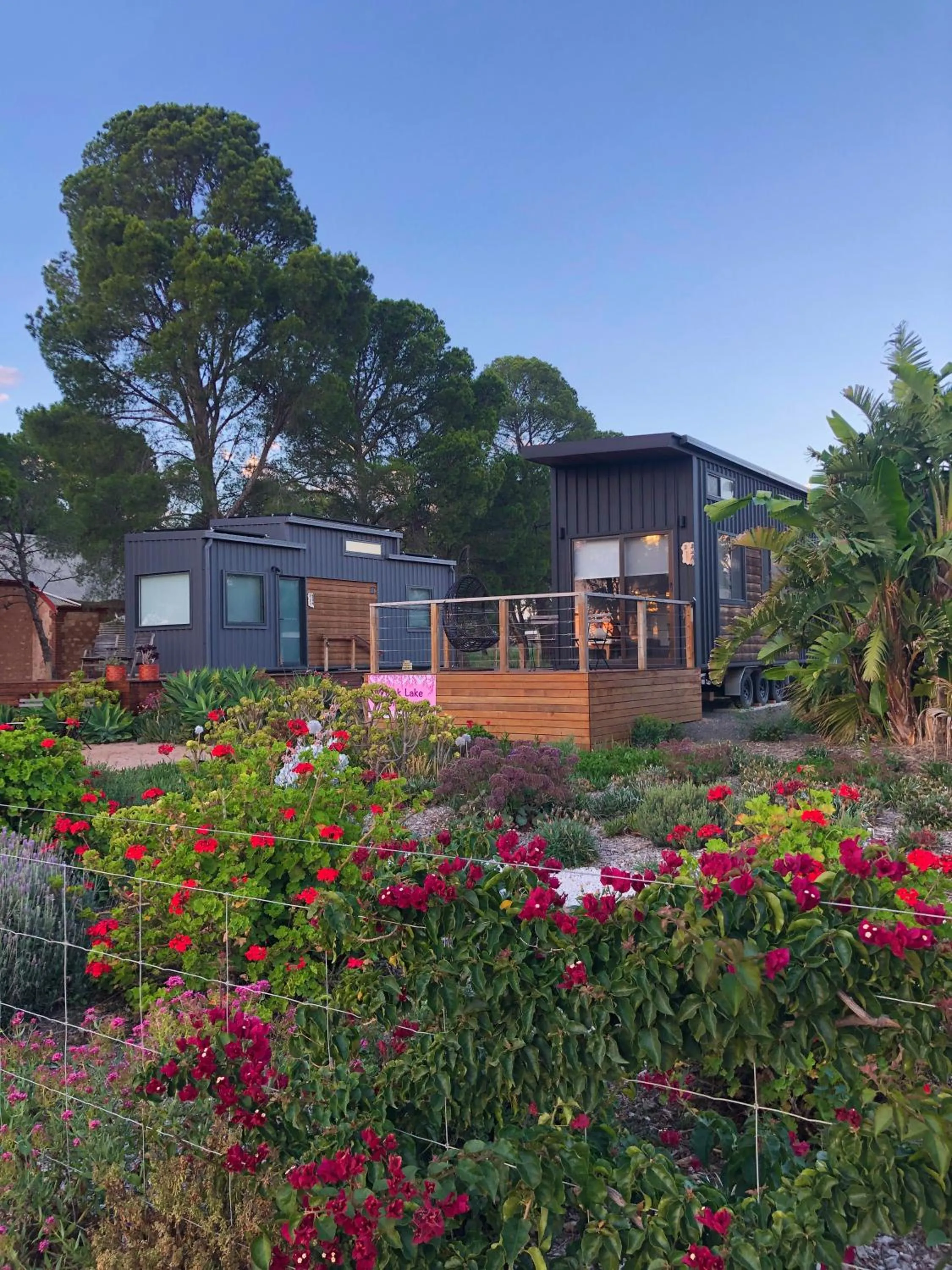 Property building in The Pink Lake Tiny House - 'Sakura'