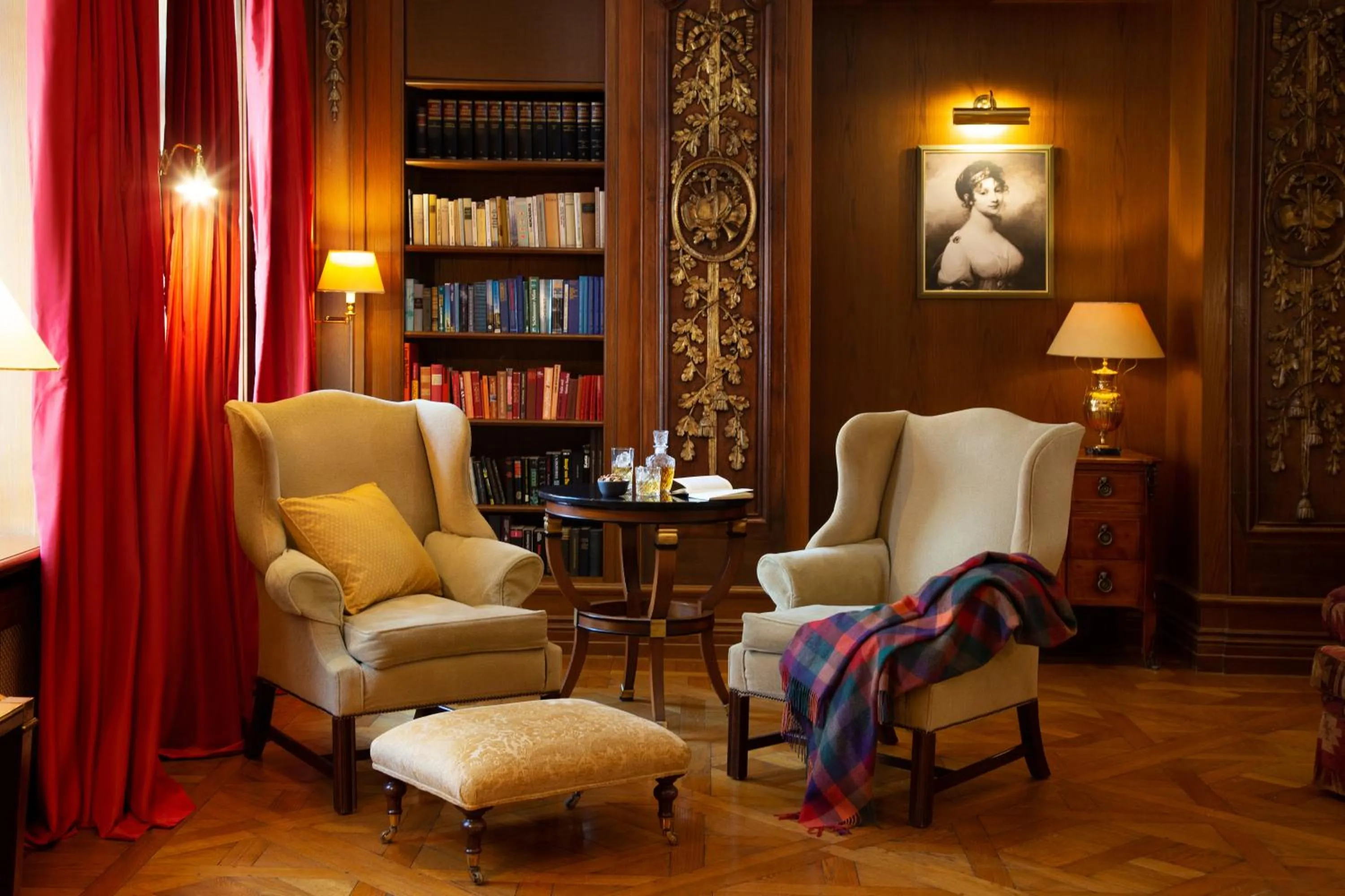 Library in Louisa's Place