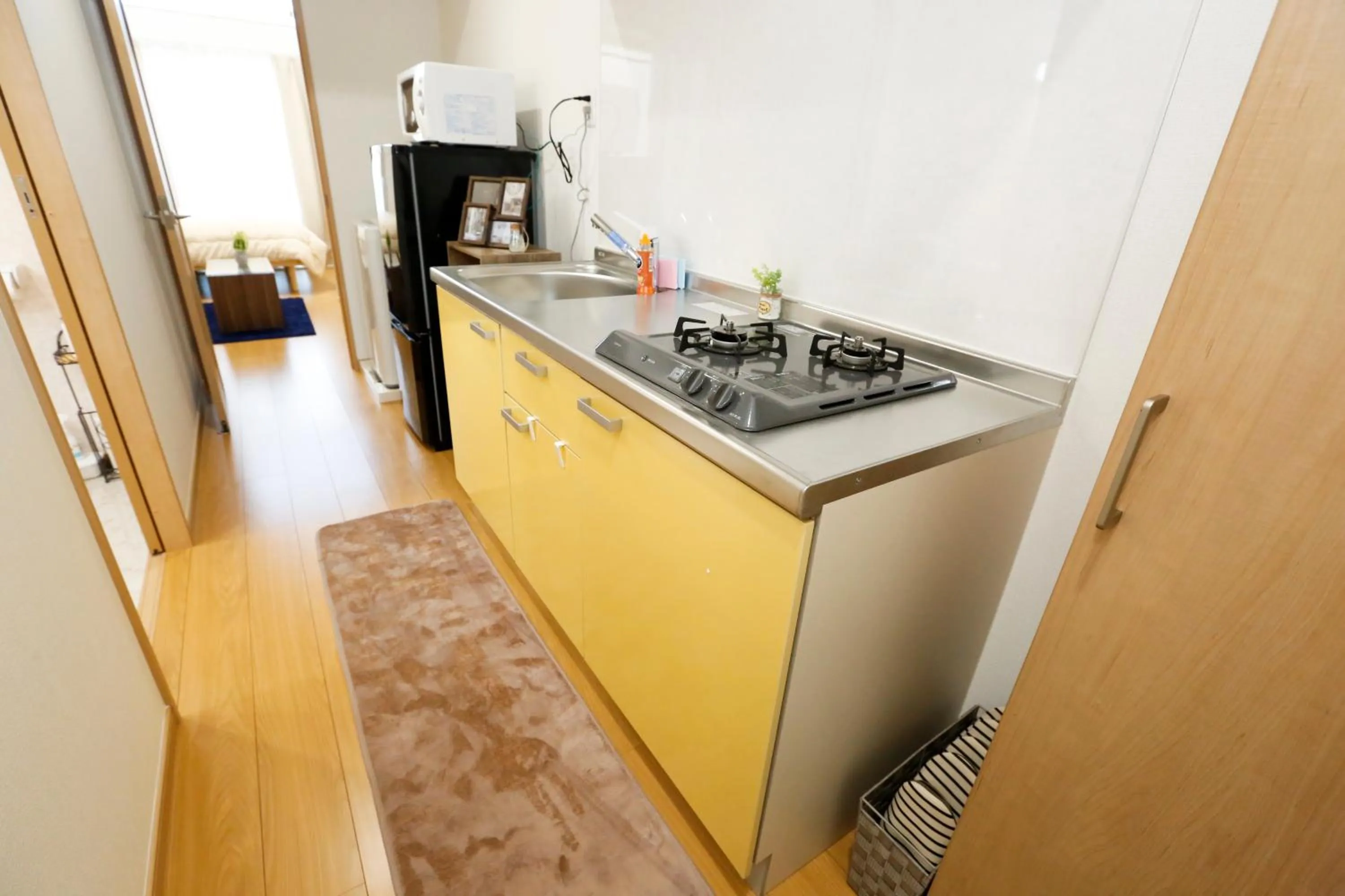 Kitchen or kitchenette in Tokyo Enjoy Hotel