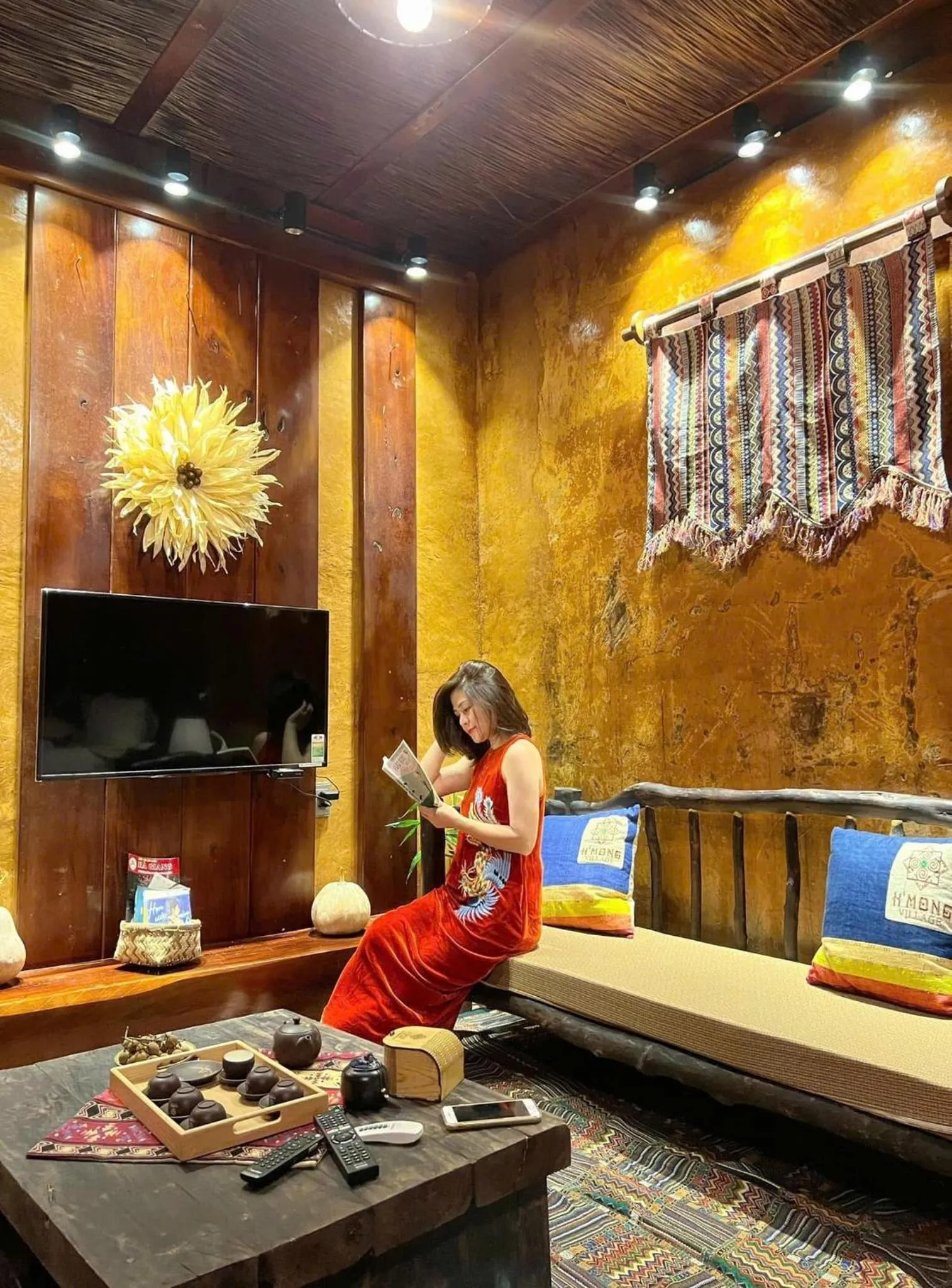 Bedroom in H'mong Village Resort Ha Giang