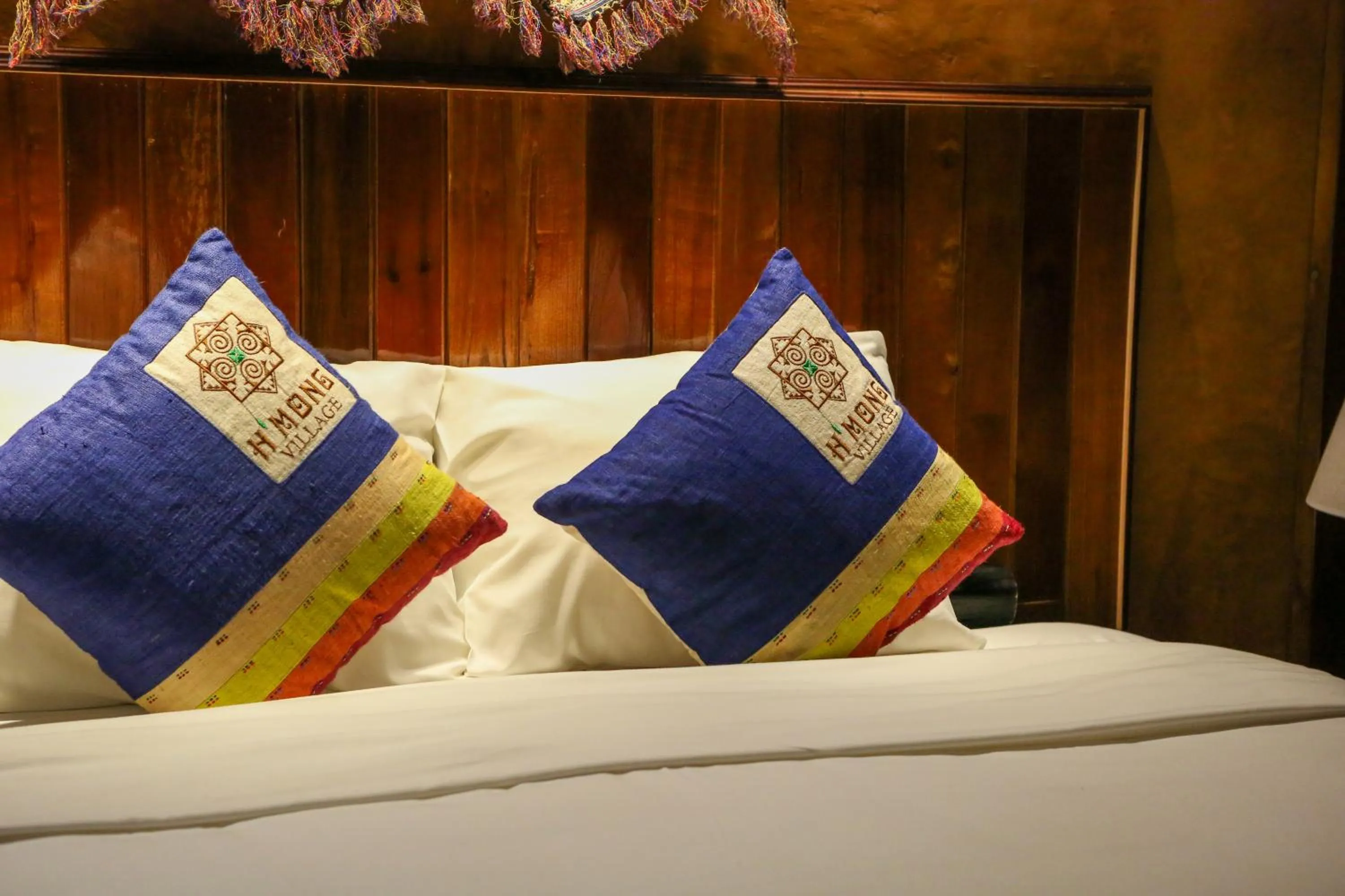 Bed in H'mong Village Resort Ha Giang