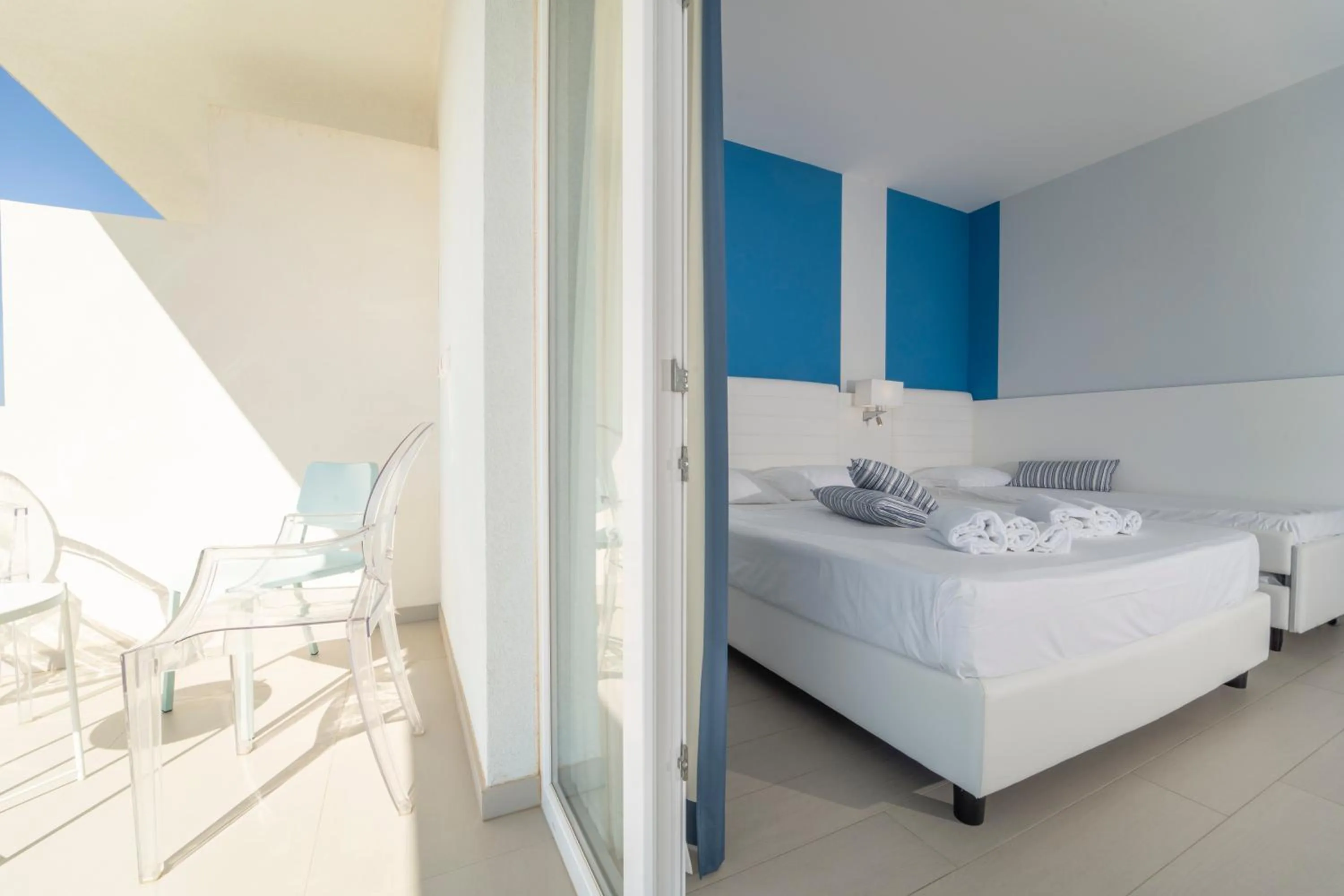 Bed in Terrazze Naos