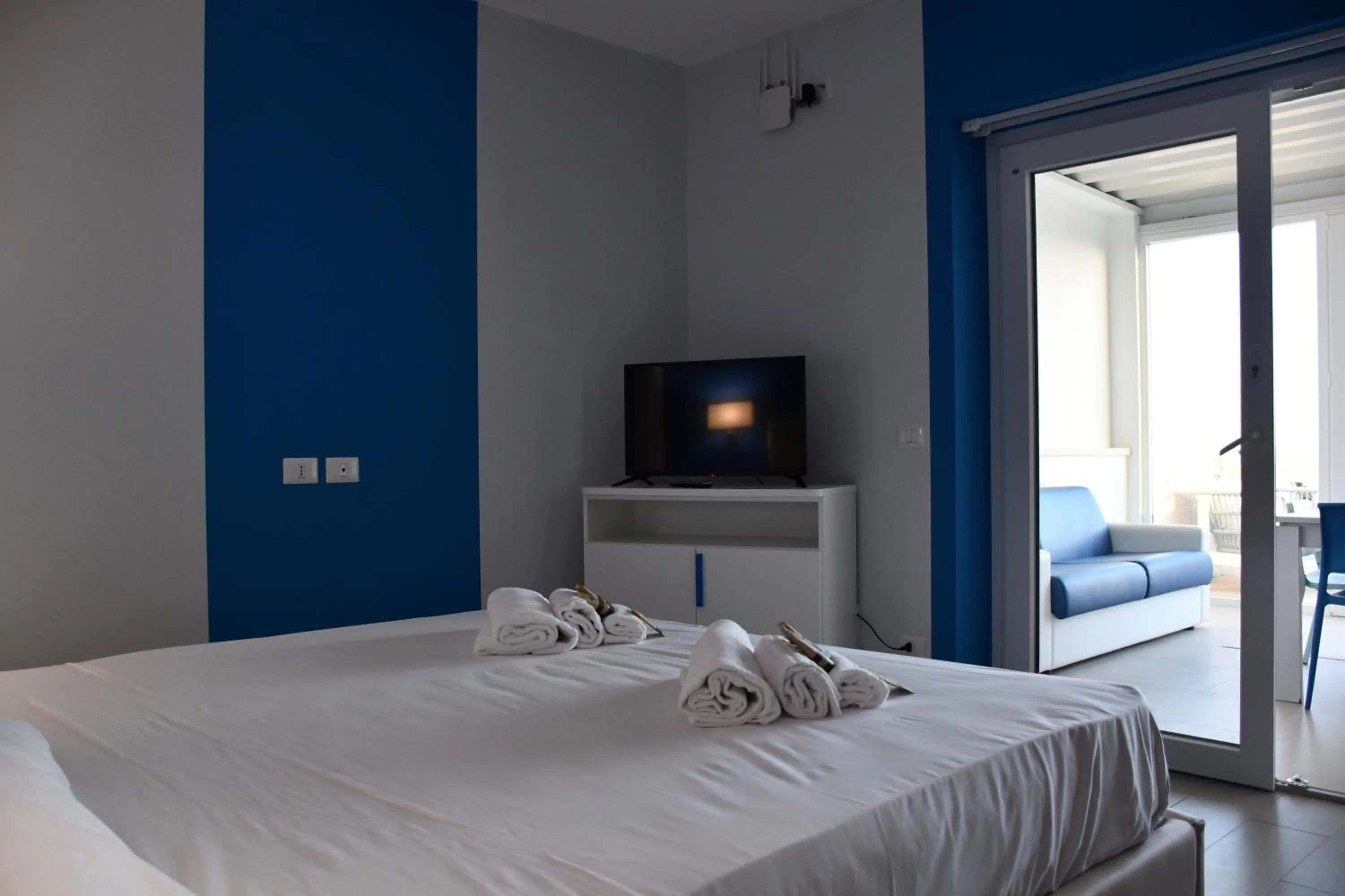 Bed in Terrazze Naos