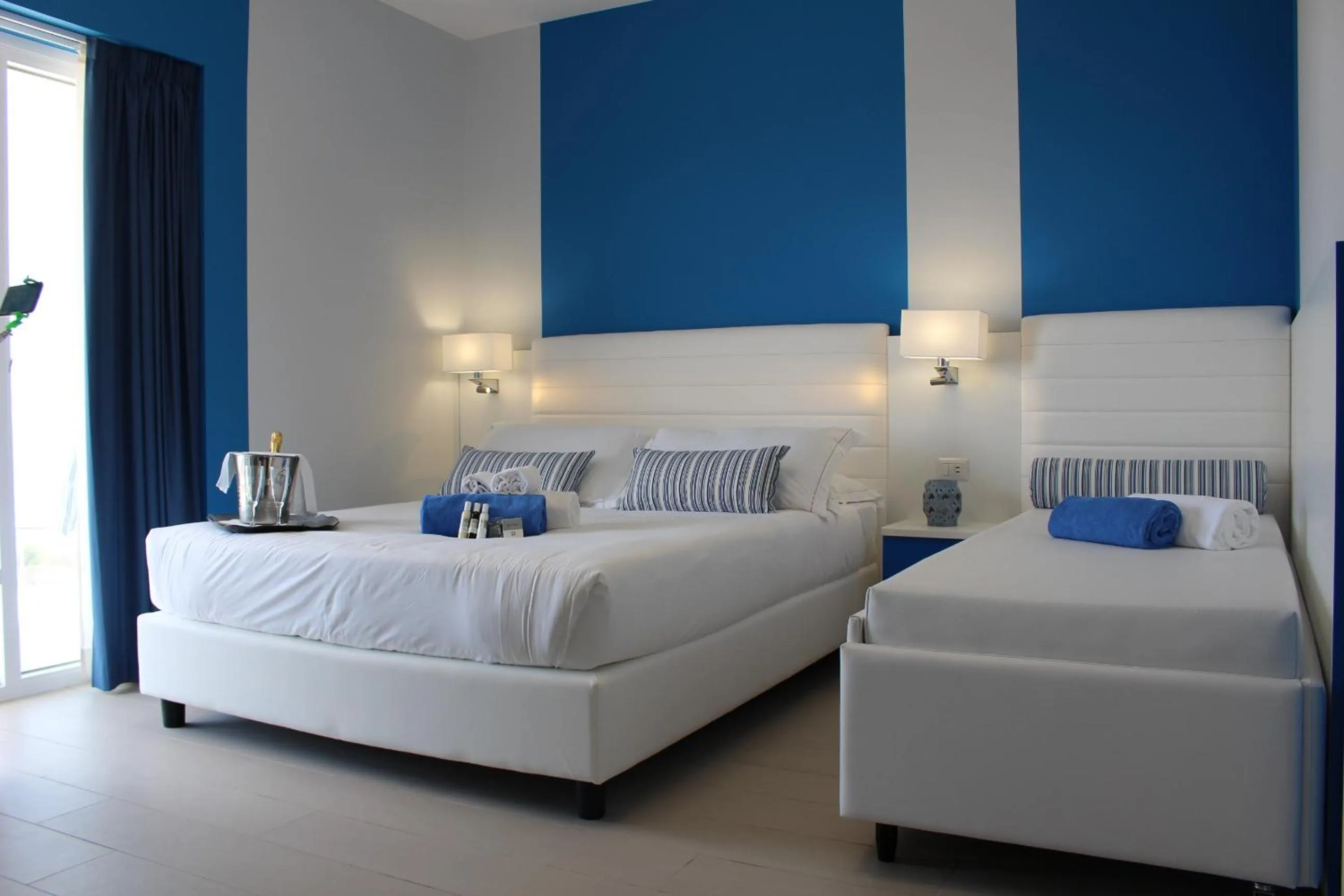 Bedroom, Bed in Terrazze Naos