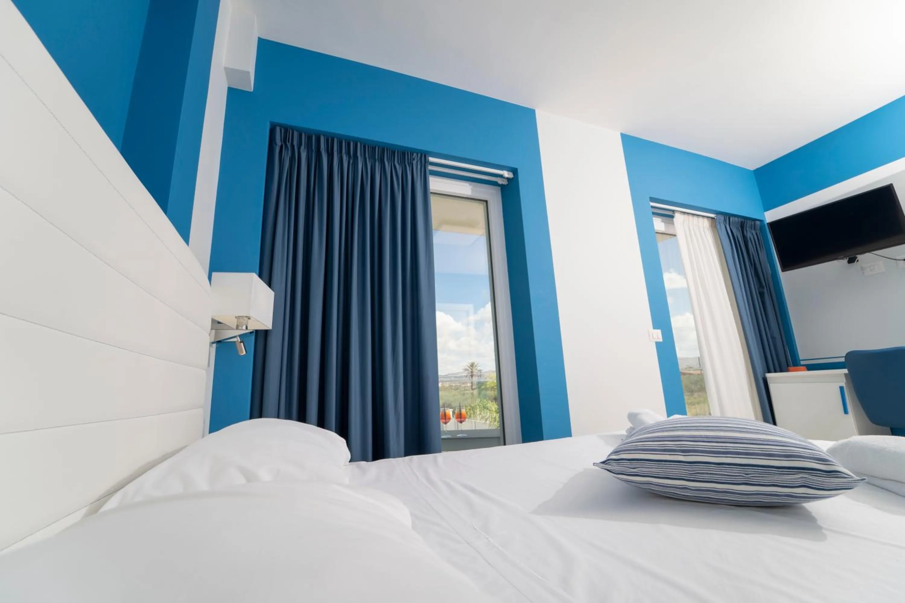 Bed in Terrazze Naos