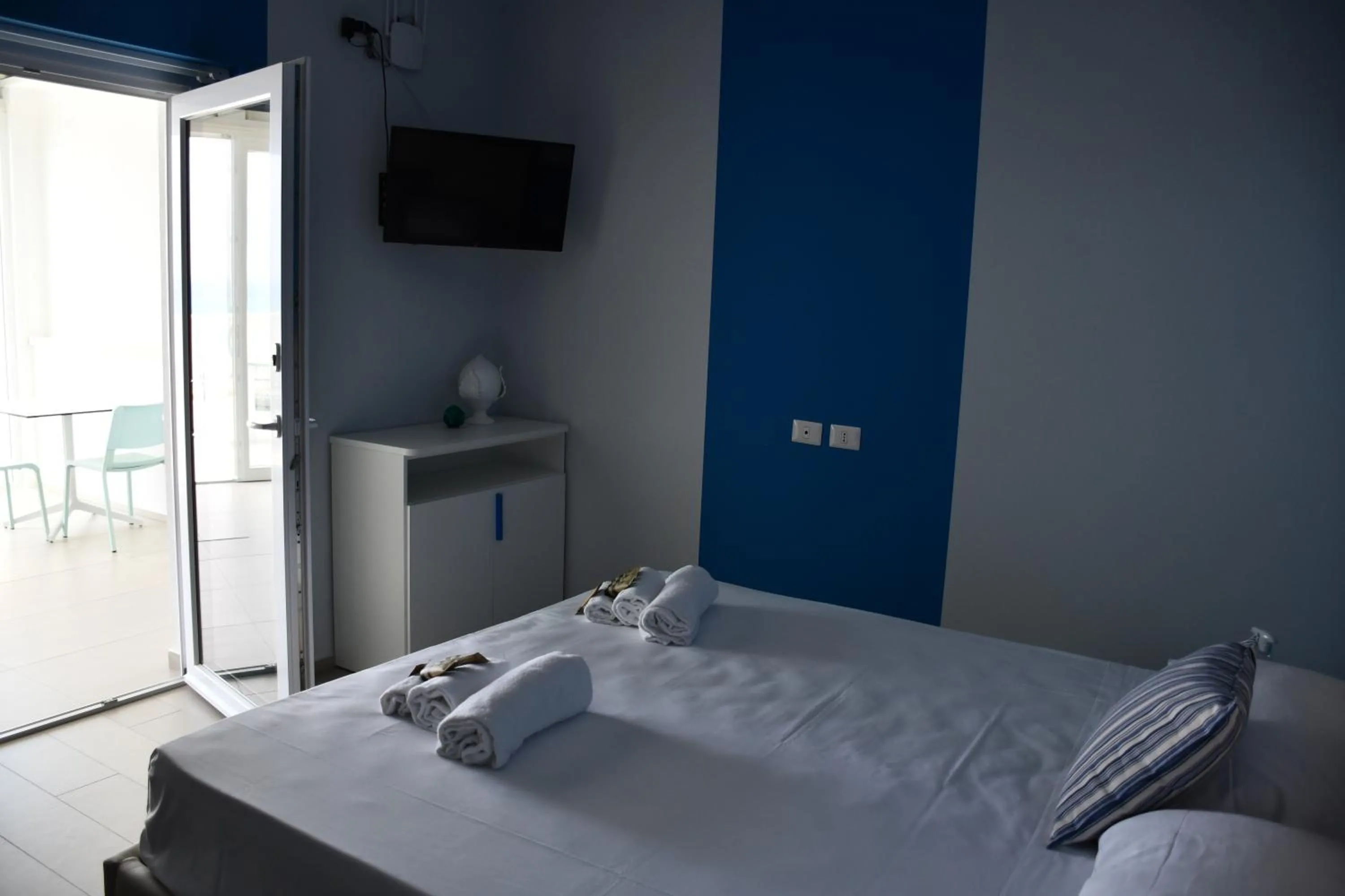 Bed in Terrazze Naos