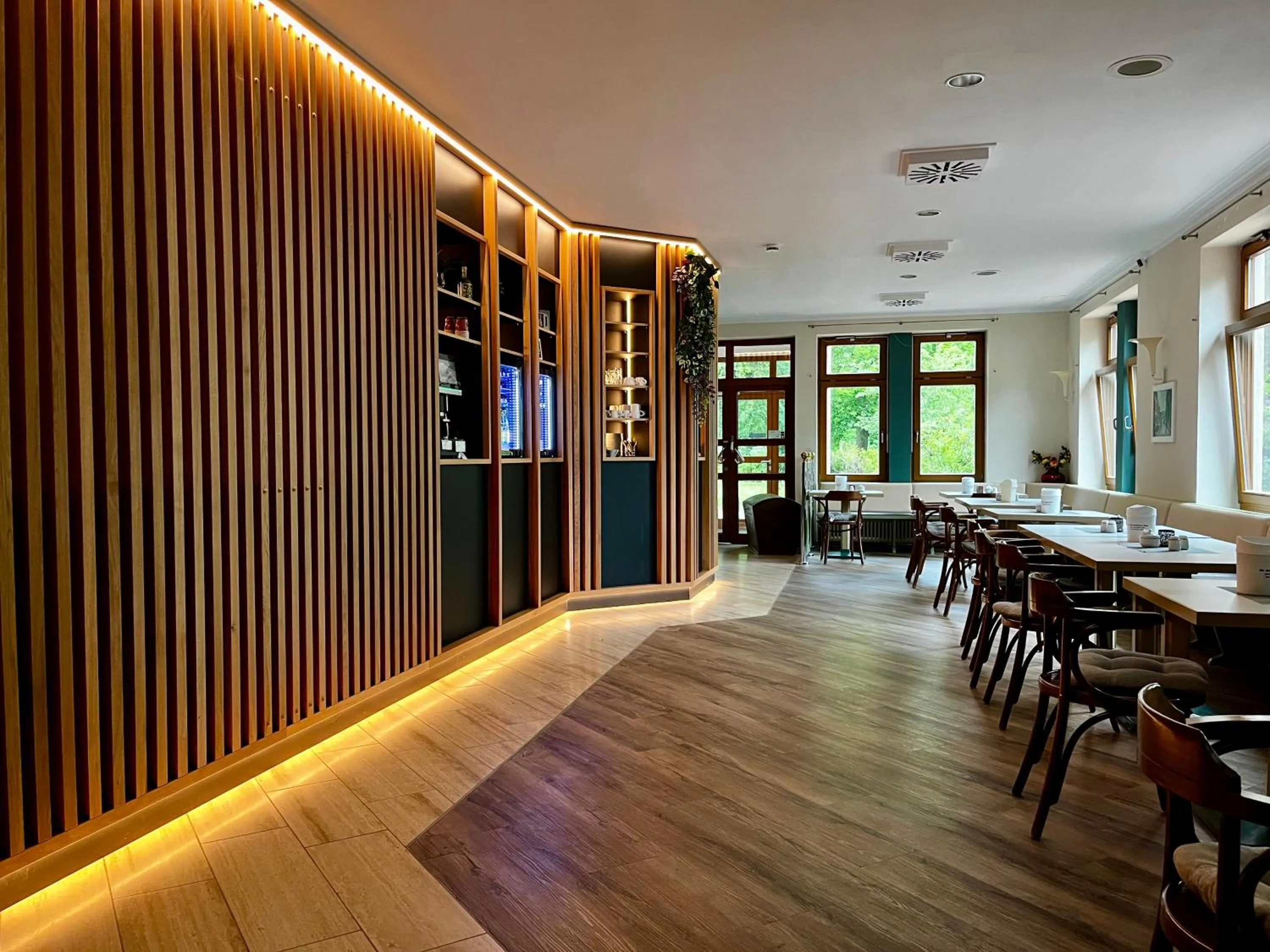 Seating area in Hotel Weiss