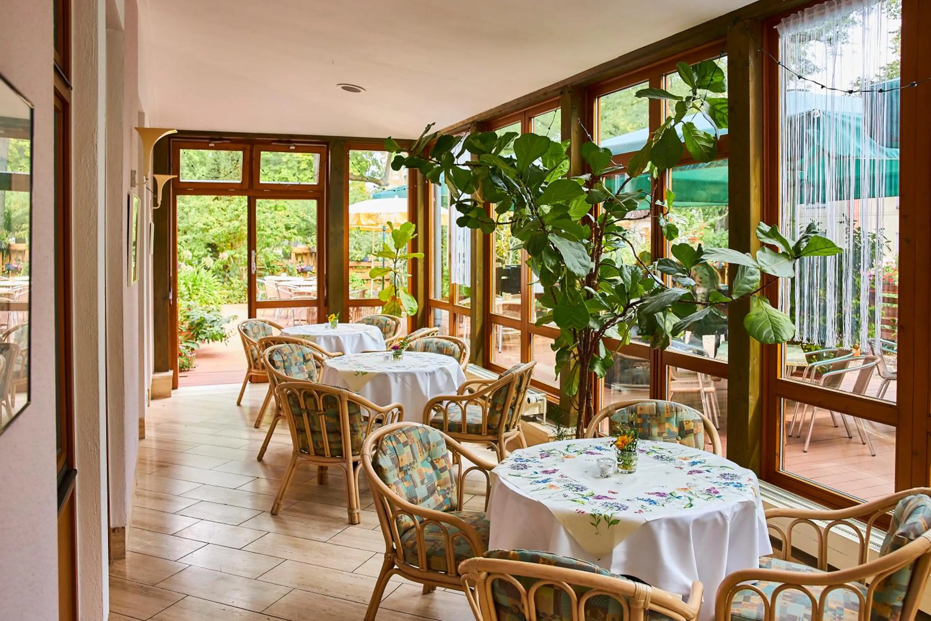 Seating area in Hotel Weiss