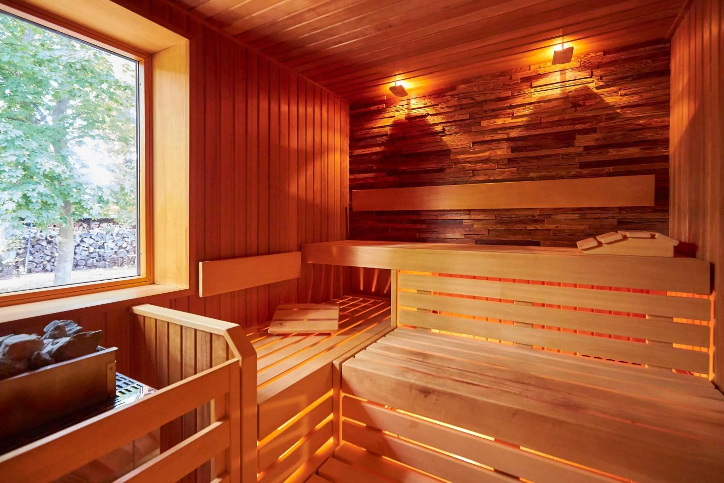 Sauna in Hotel Weiss
