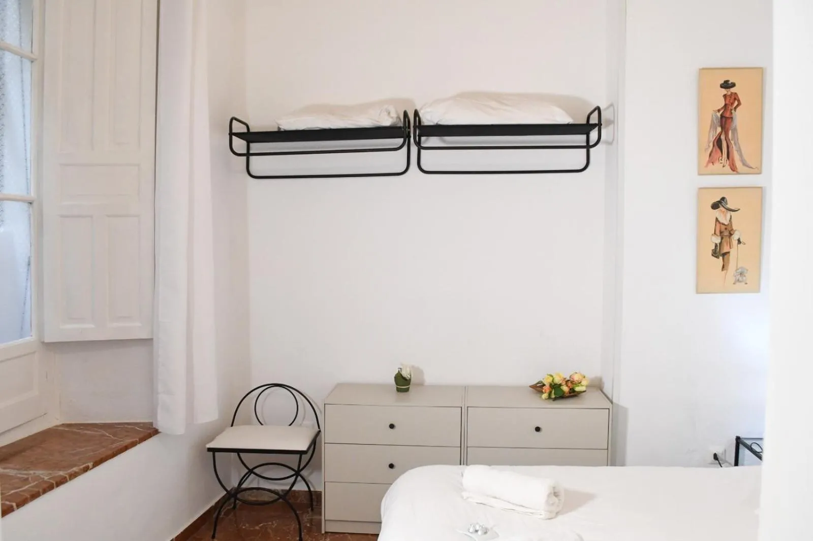 Bedroom, Bed in Apartamento Descalzos