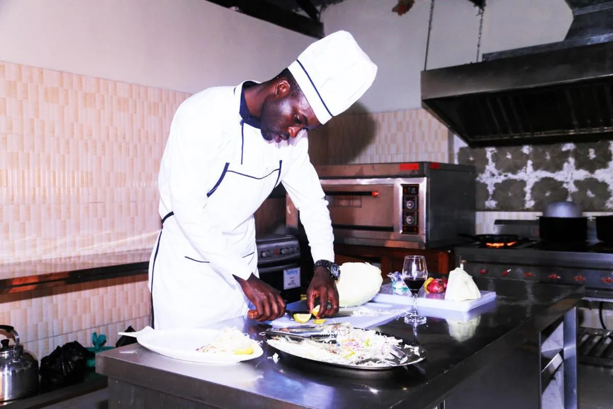 kitchen in Acaki Lodge