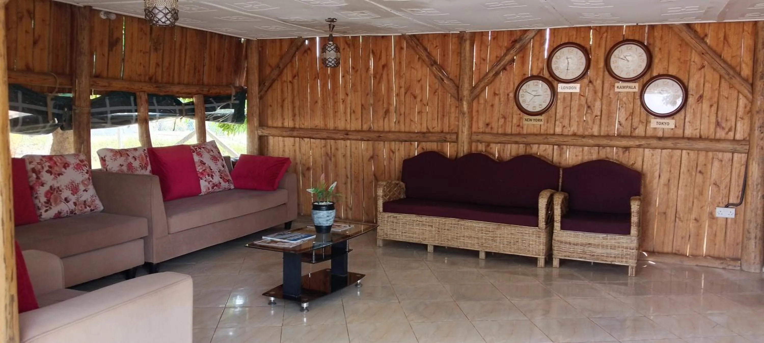 Lobby or reception in Acaki Lodge