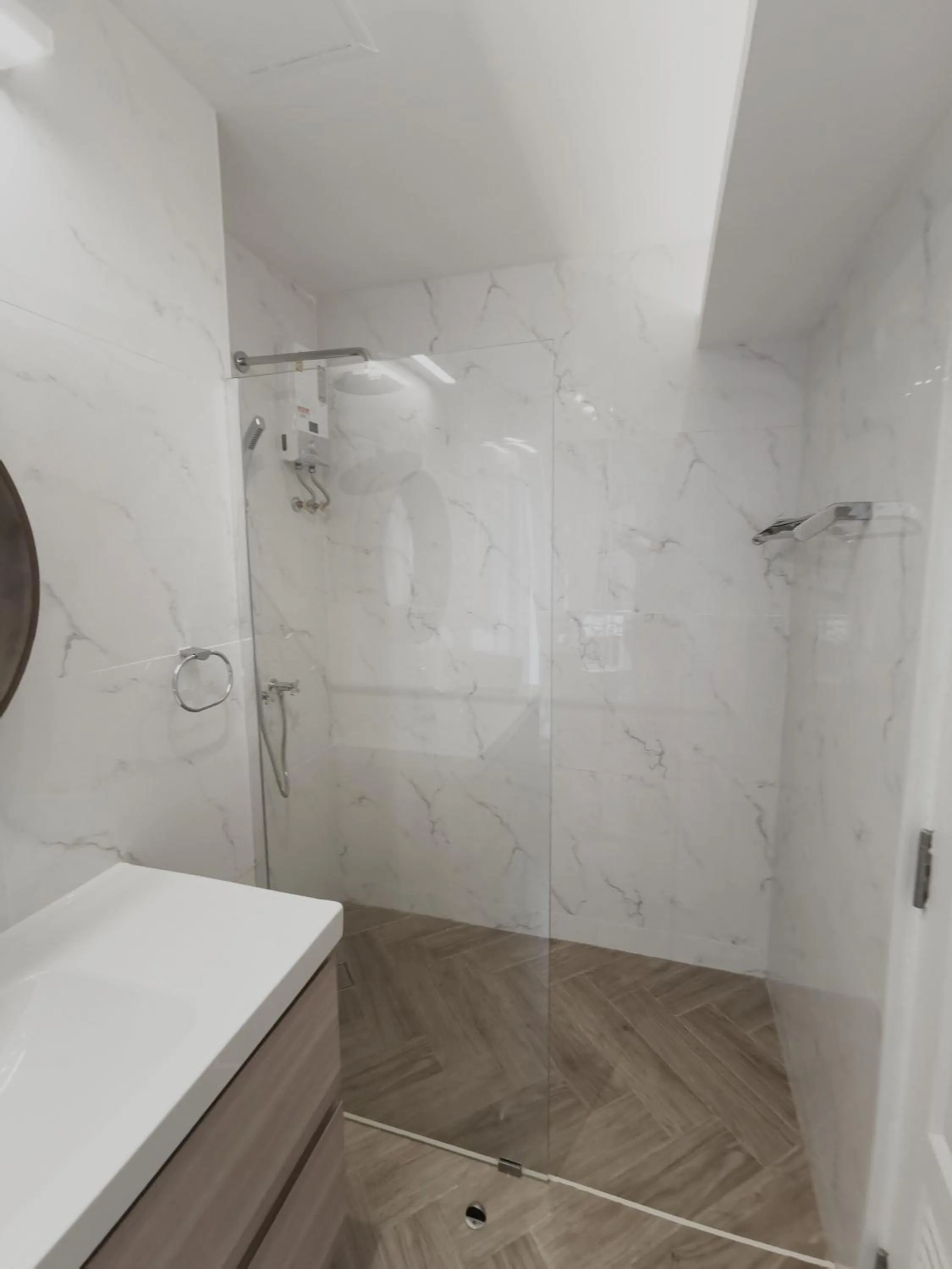 Bathroom in Double Bed Hotel