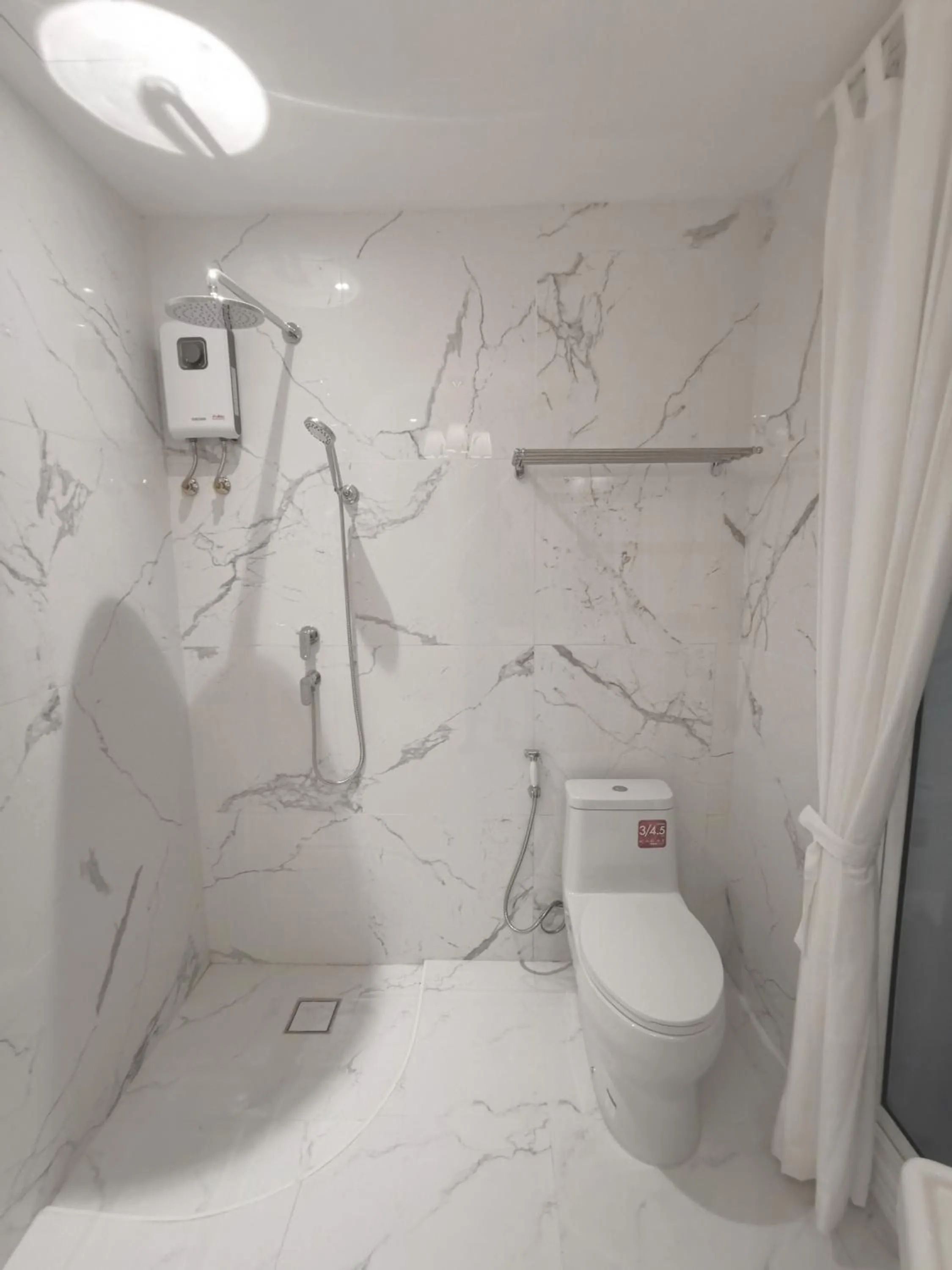 Bathroom in Double Bed Hotel