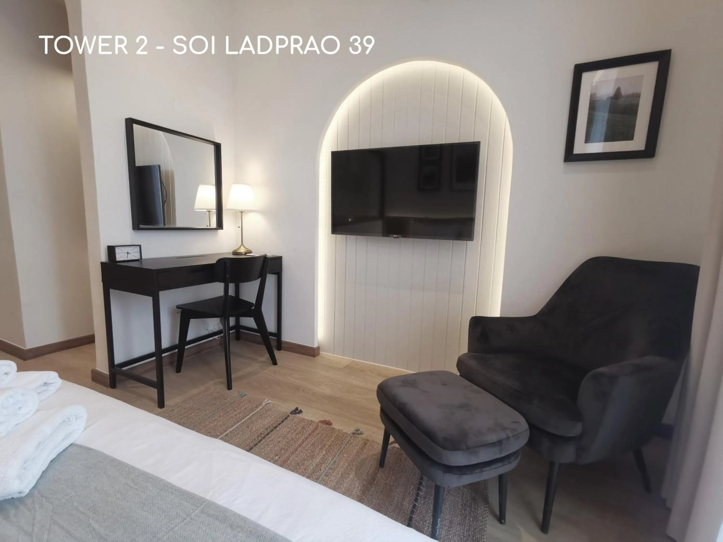 Bed in Double Bed Hotel