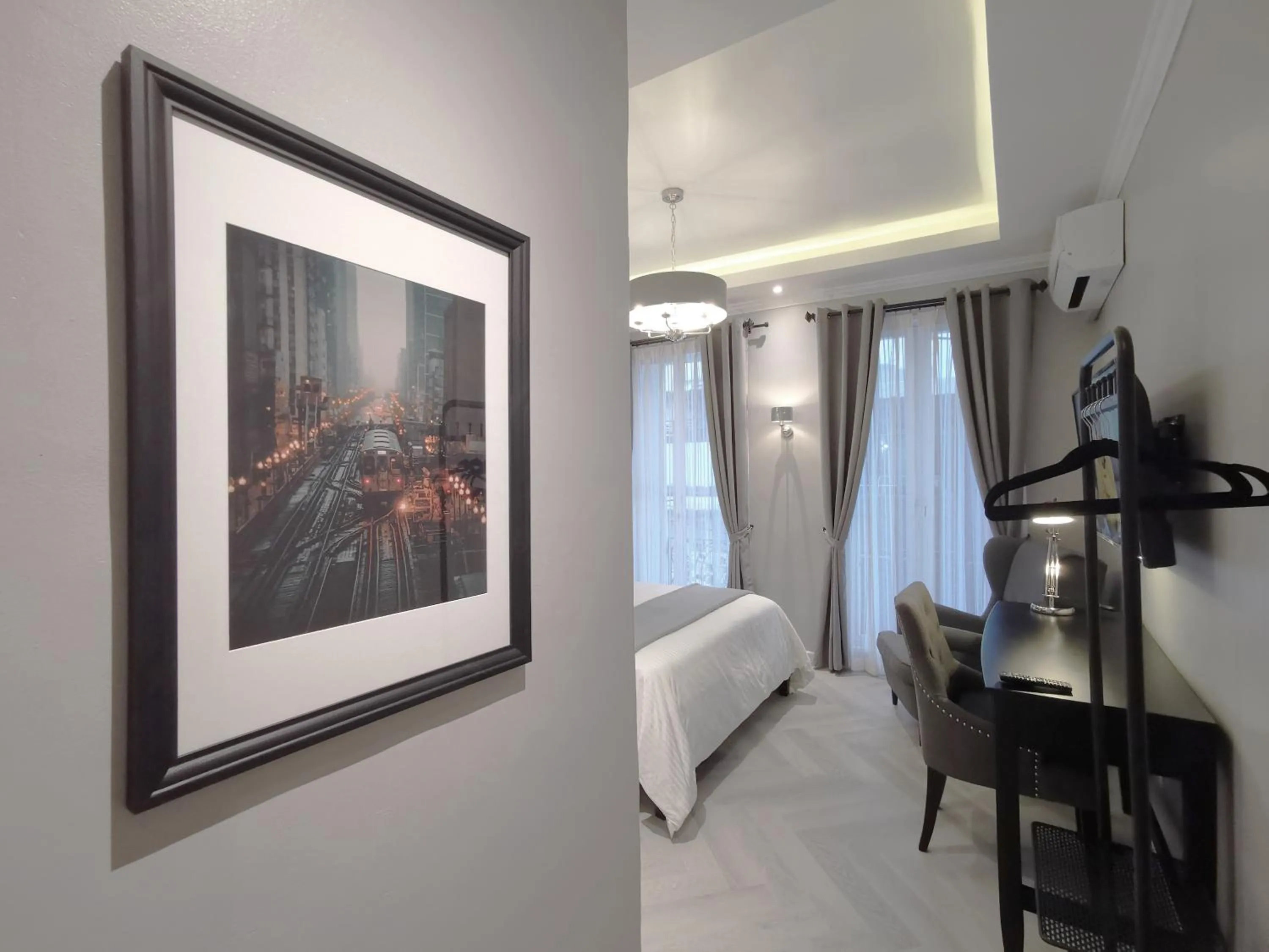 Photo of the whole room, Bed in Double Bed Hotel