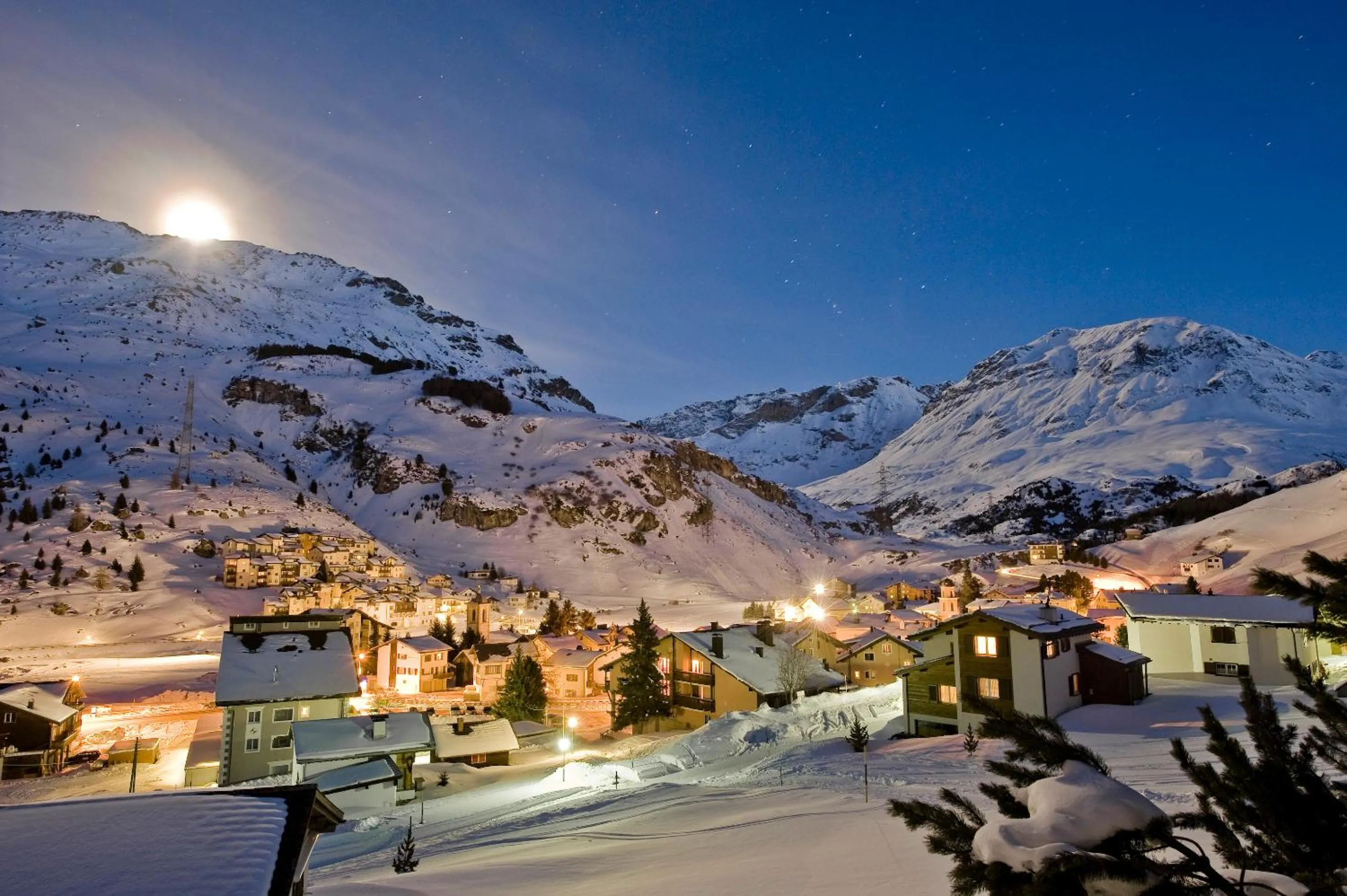 Natural landscape in AVES Hotel Savognin