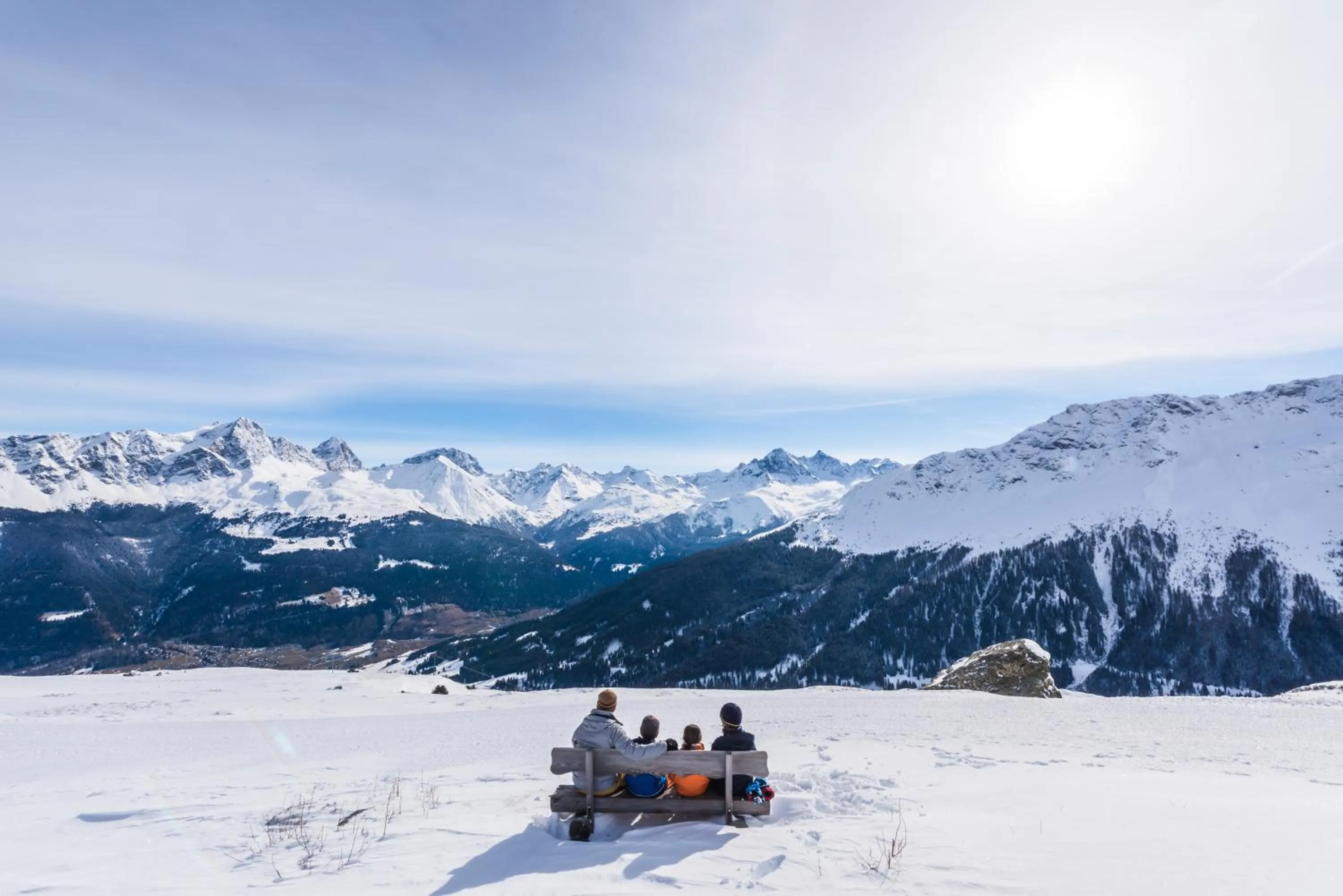 People in AVES Hotel Savognin