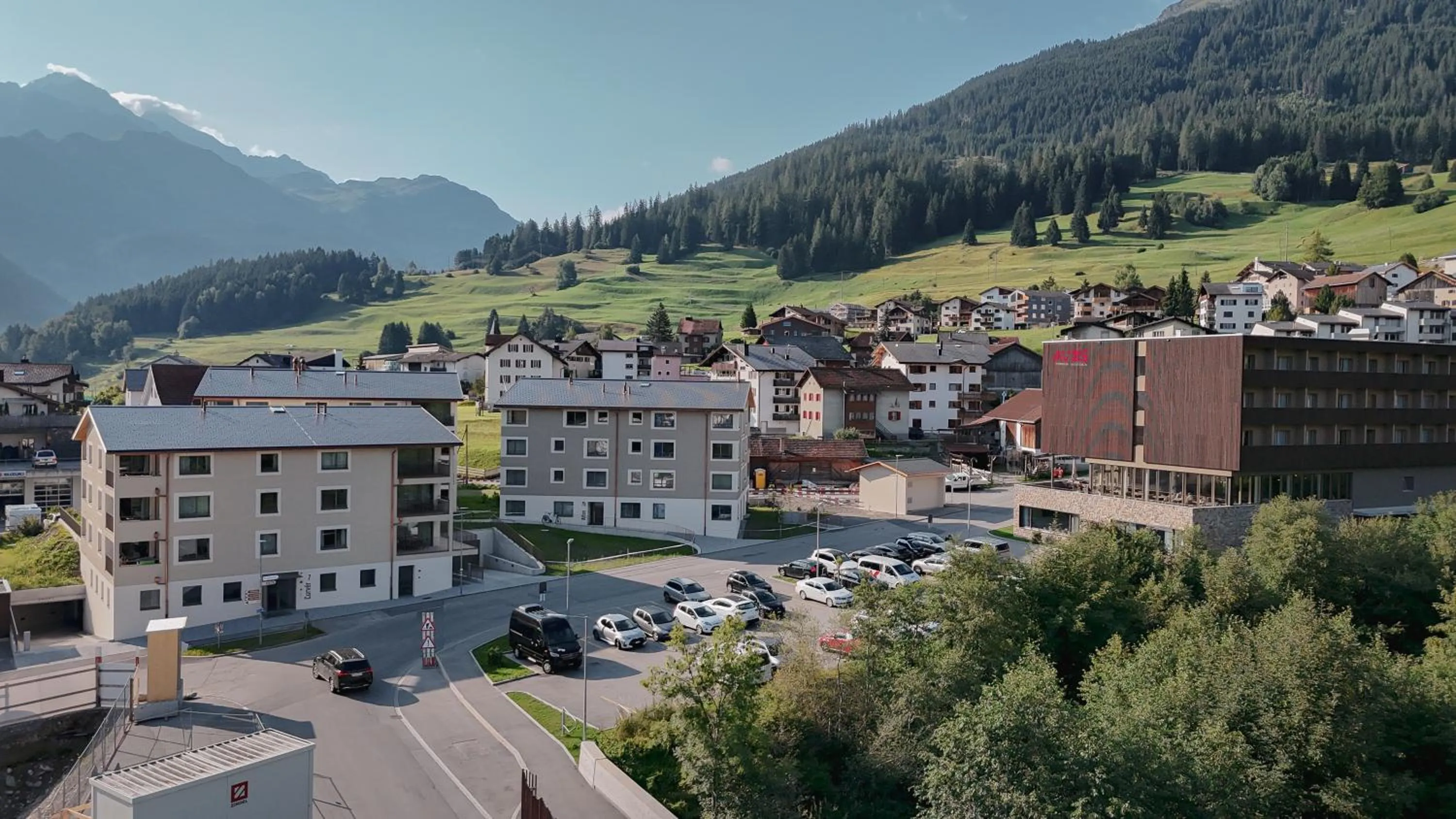 Property building in AVES Hotel Savognin