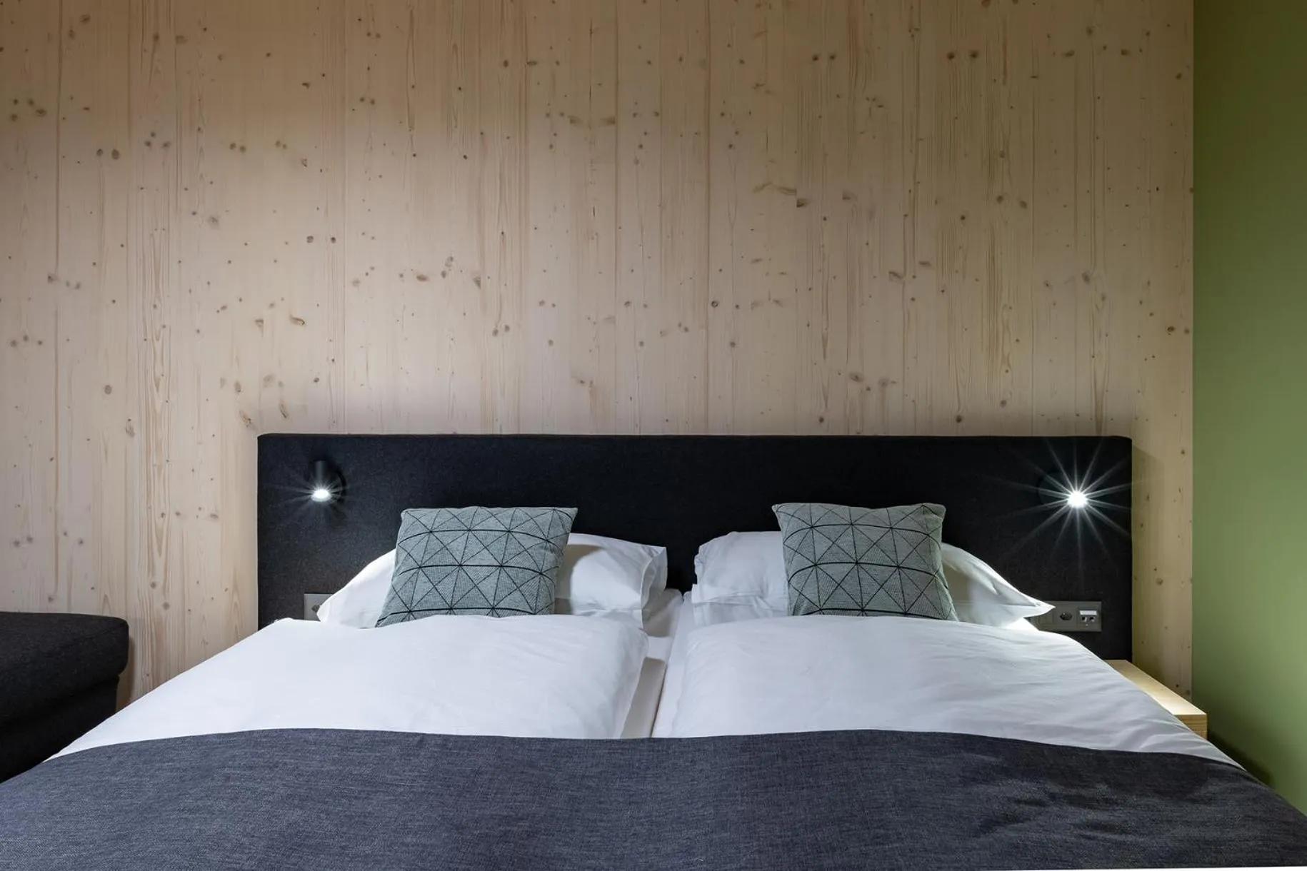 Bed in JUFA Hotel Savognin