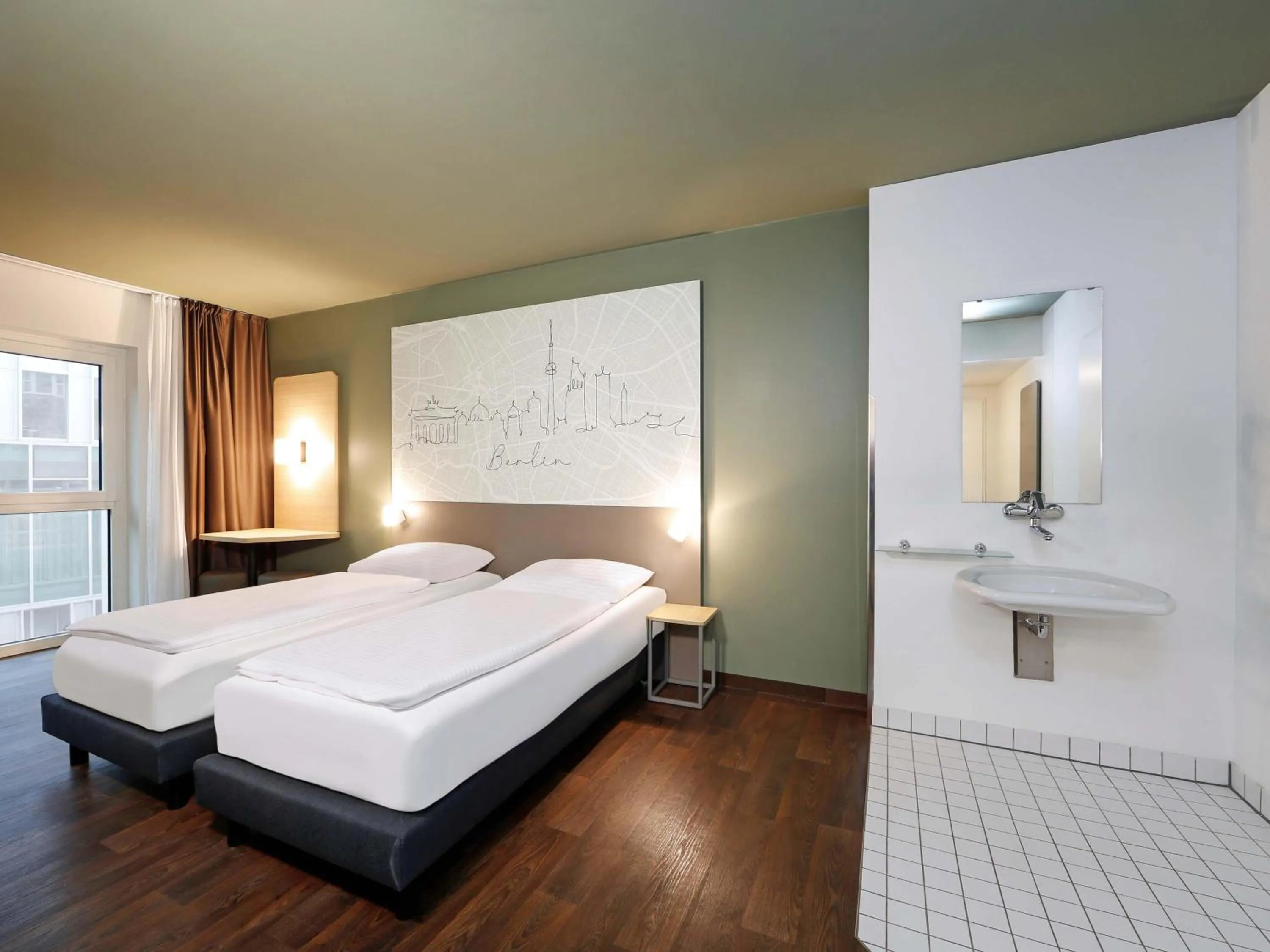 Photo of the whole room, Bed in B&B HOTEL Berlin-Mitte