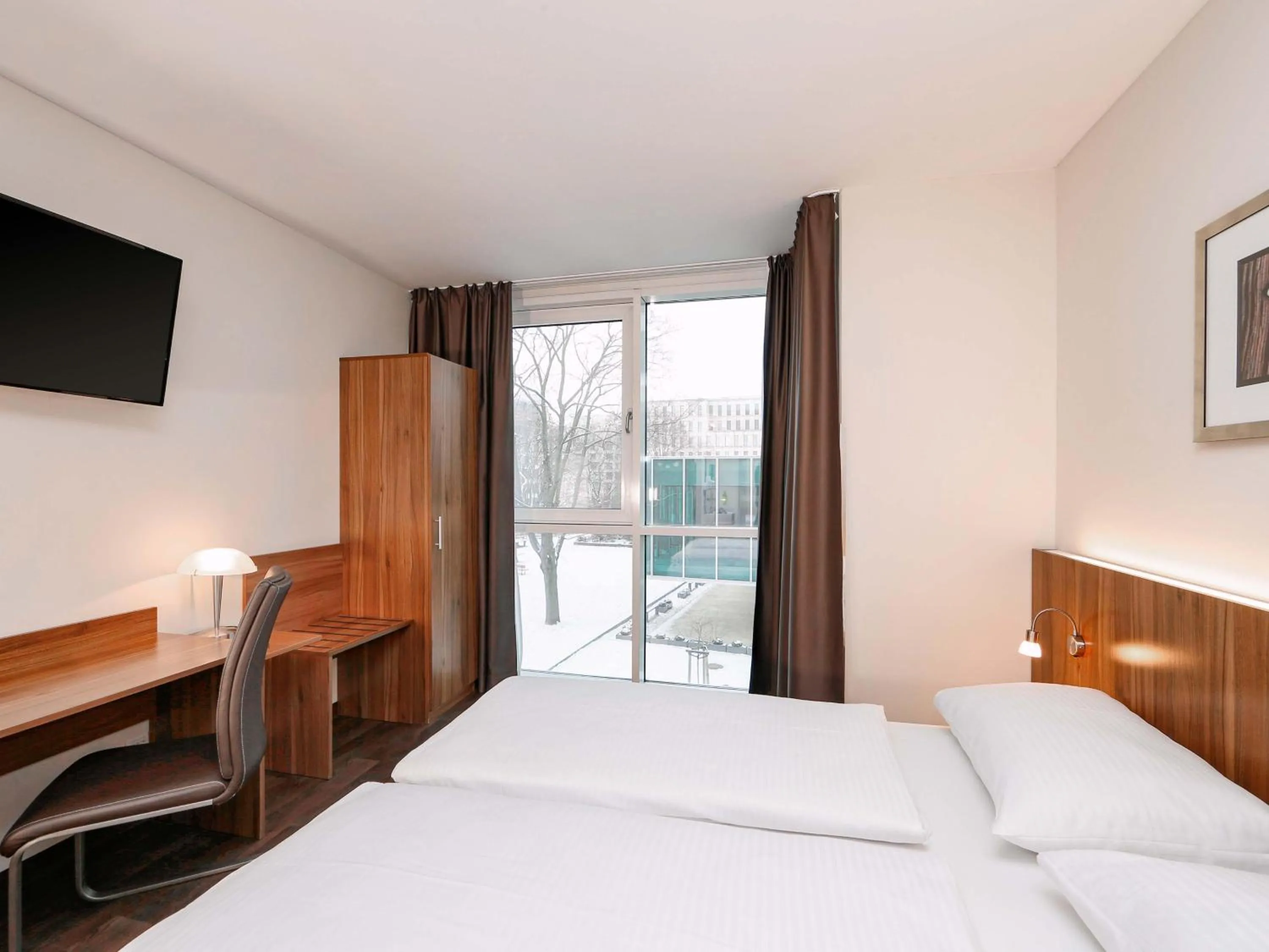 Photo of the whole room, Bed in B&B HOTEL Berlin-Mitte