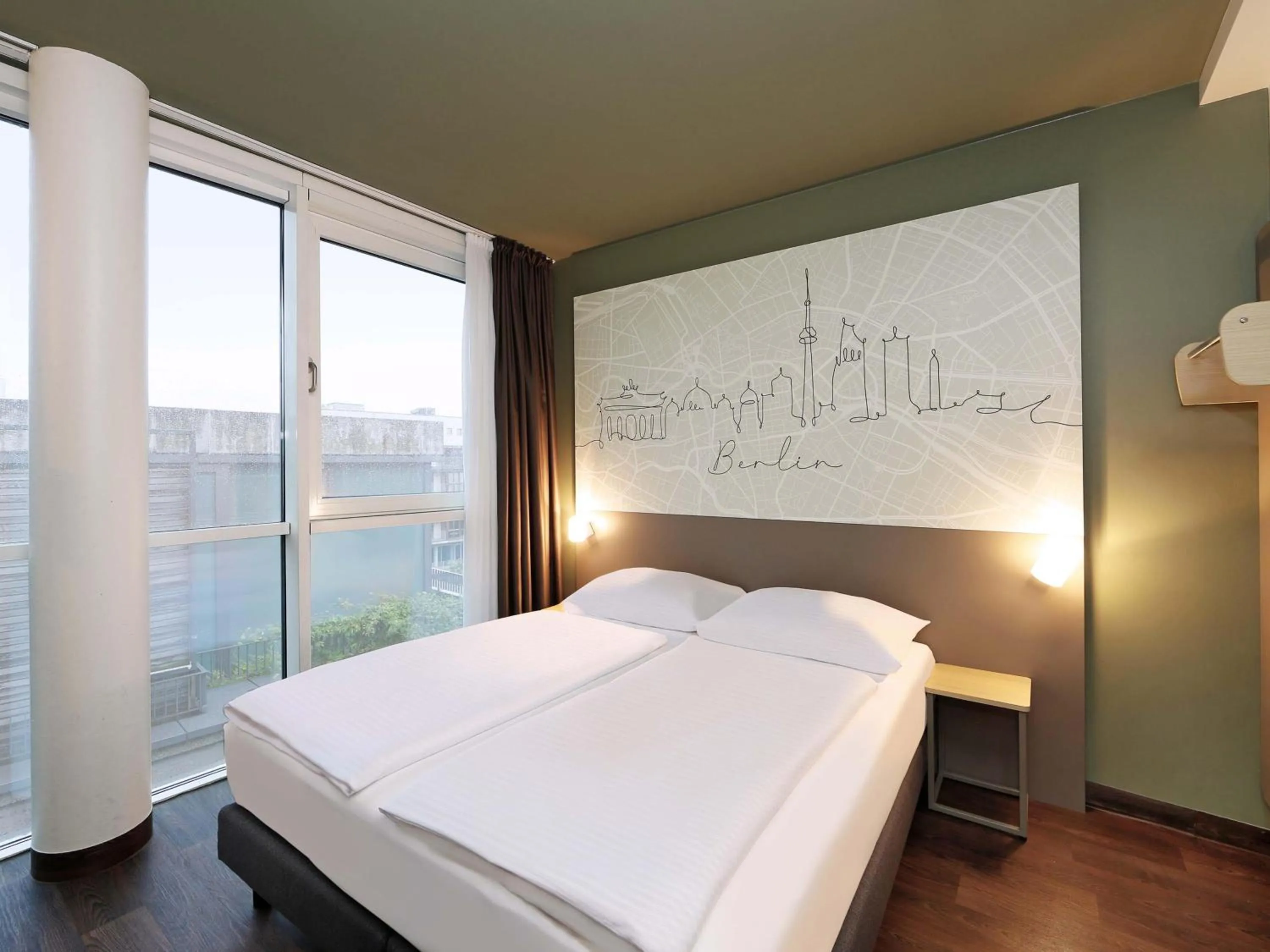 Photo of the whole room, Bed in B&B HOTEL Berlin-Mitte