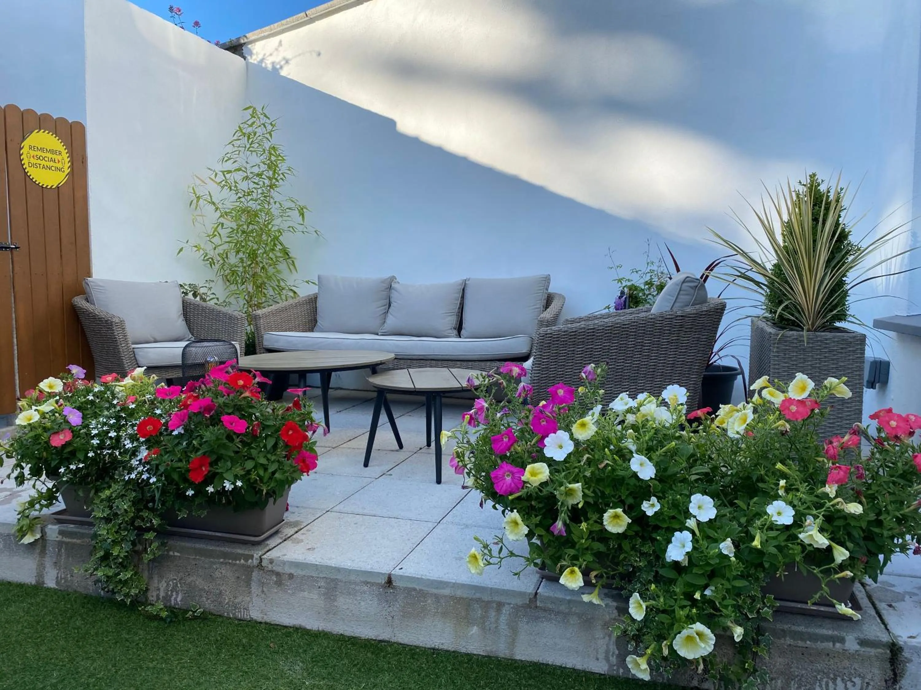 Garden in Macs Townhouse Dungarvan