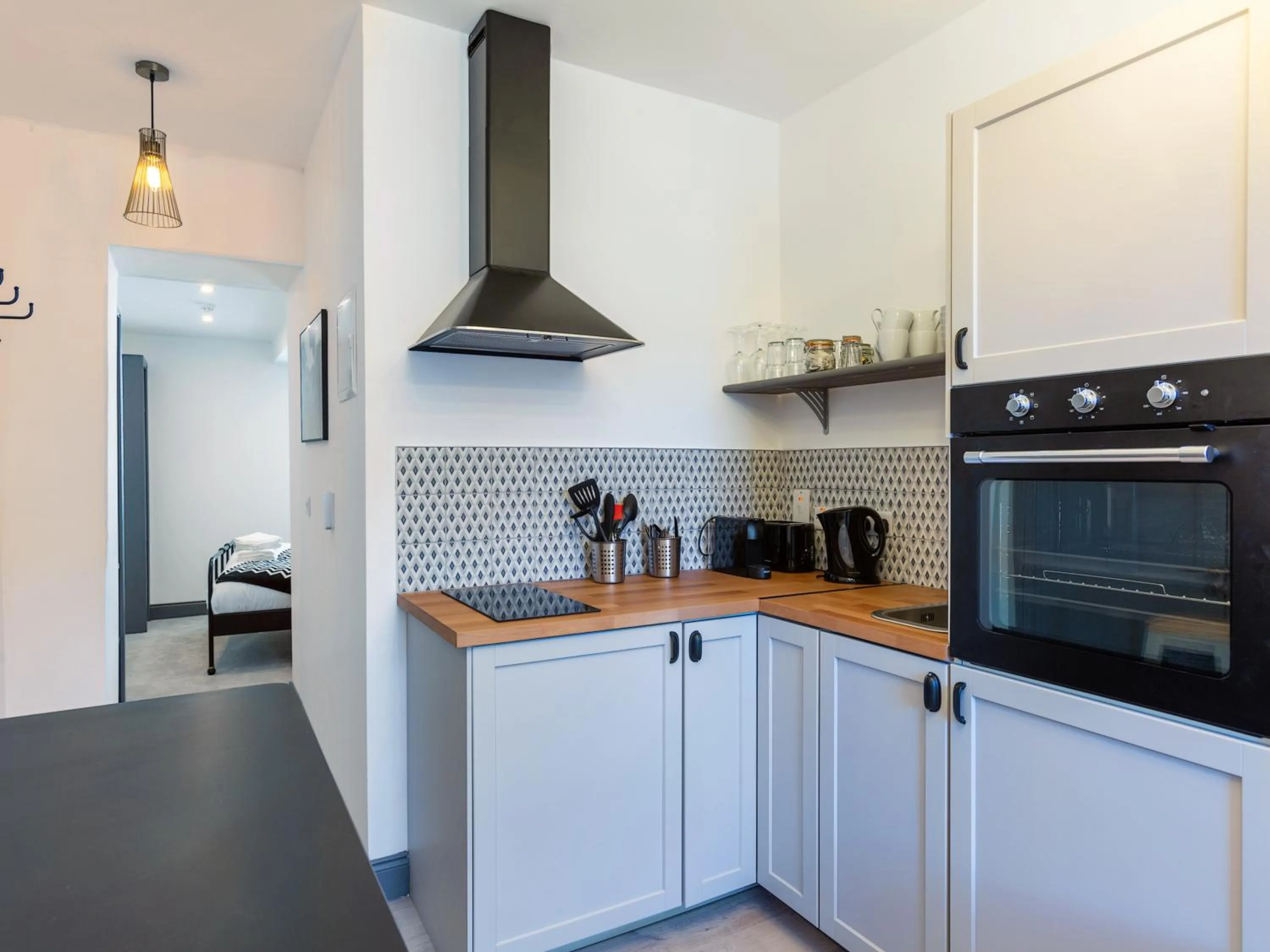 Kitchen or kitchenette in Macs Townhouse Dungarvan