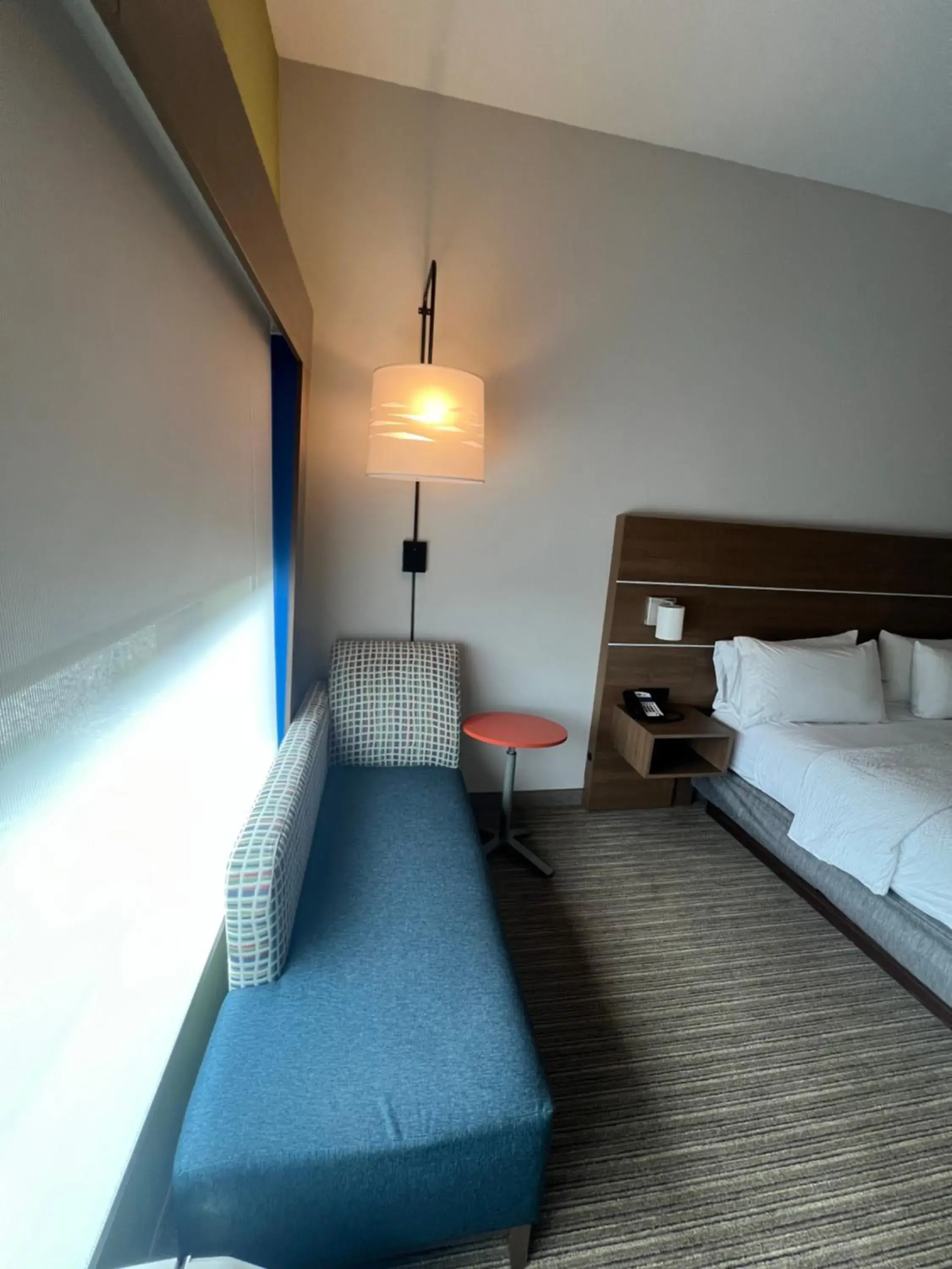 View (from property/room), Bed in Holiday Inn Express & Suites - Fayetteville by IHG View (from property/room), Bed in Holiday Inn Express & Suites - Fayetteville by IHG