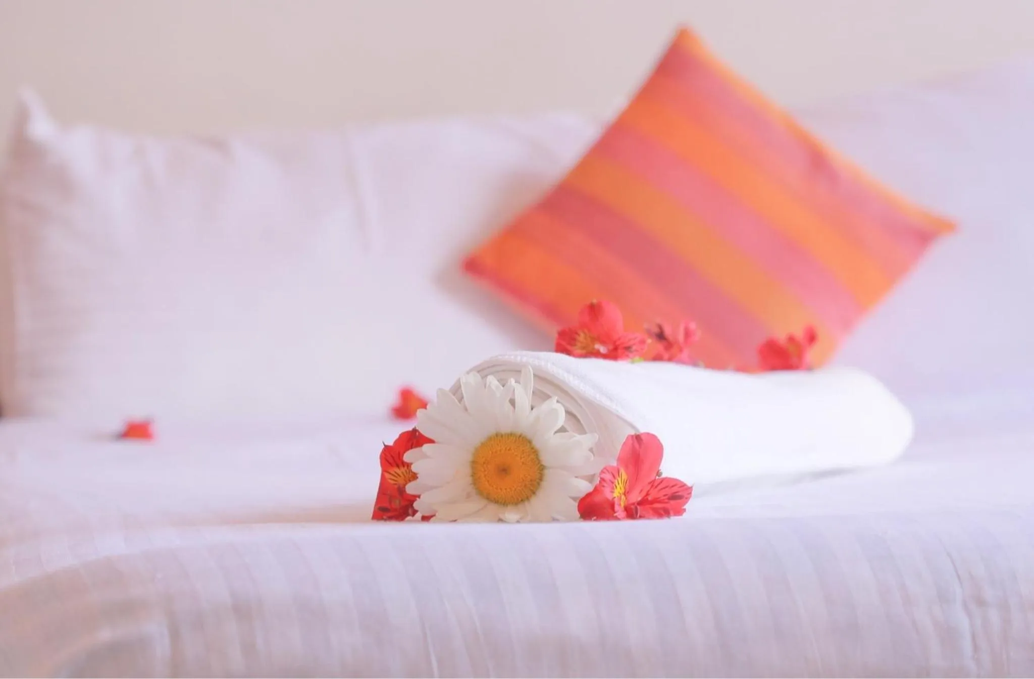 Bed in Inroma Holiday Resort