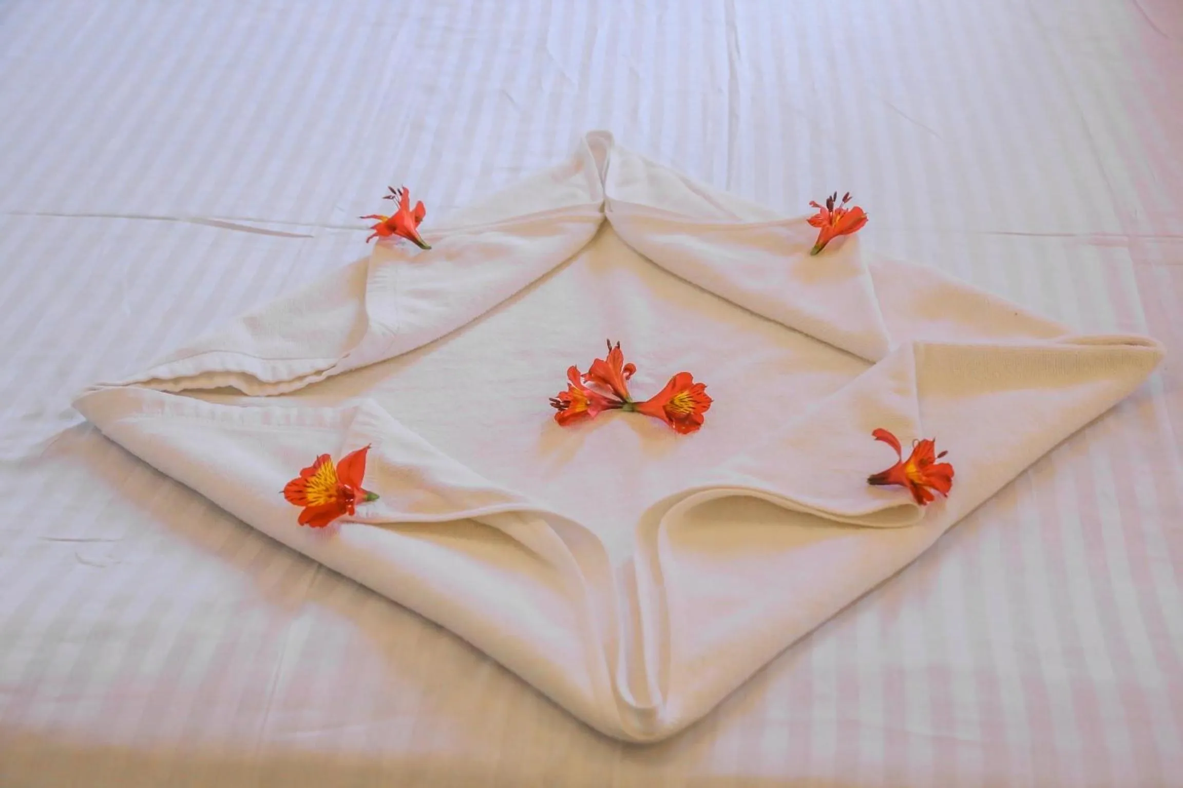 Bed in Inroma Holiday Resort