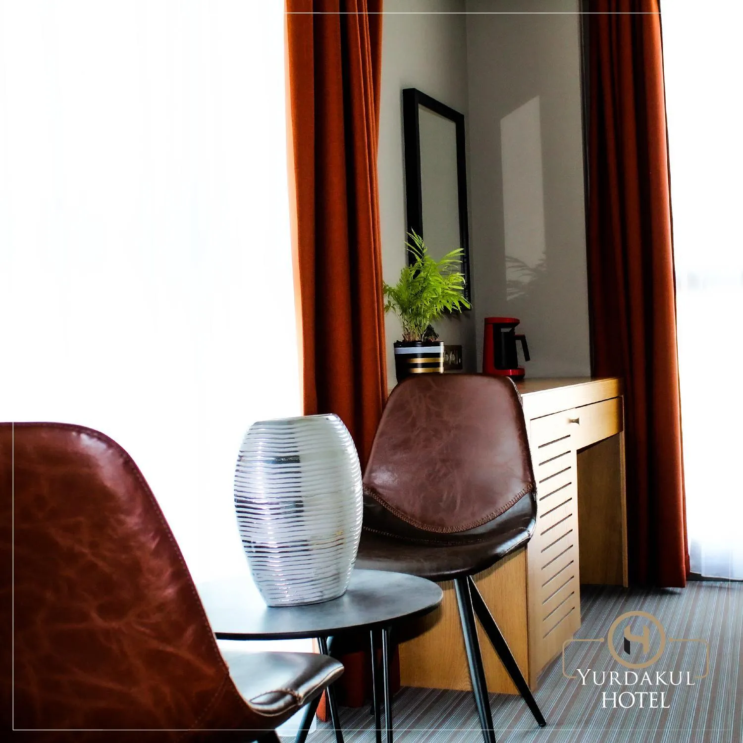 Seating area in YURDAKUL HOTEL