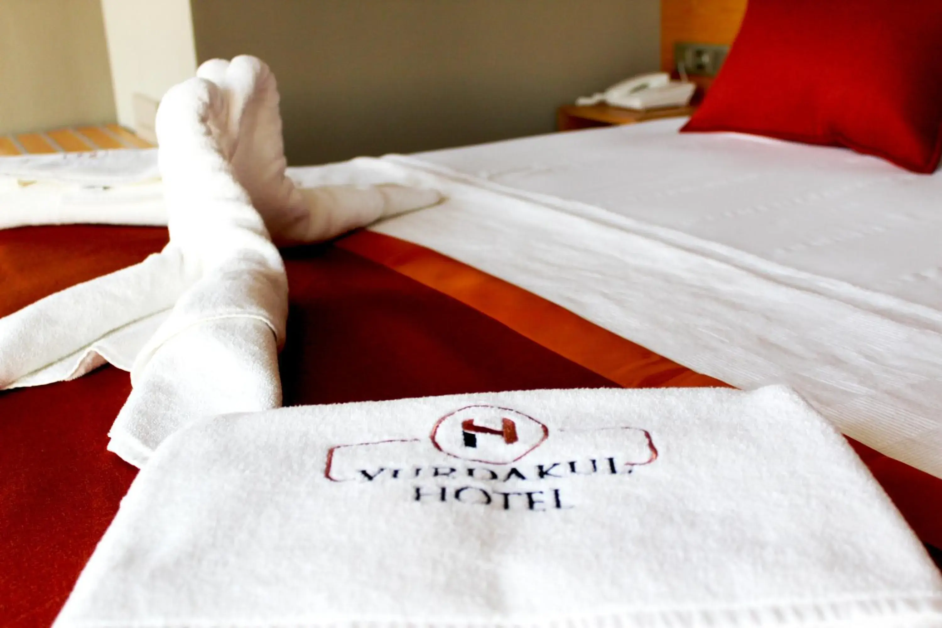 Bed in YURDAKUL HOTEL Bed in YURDAKUL HOTEL