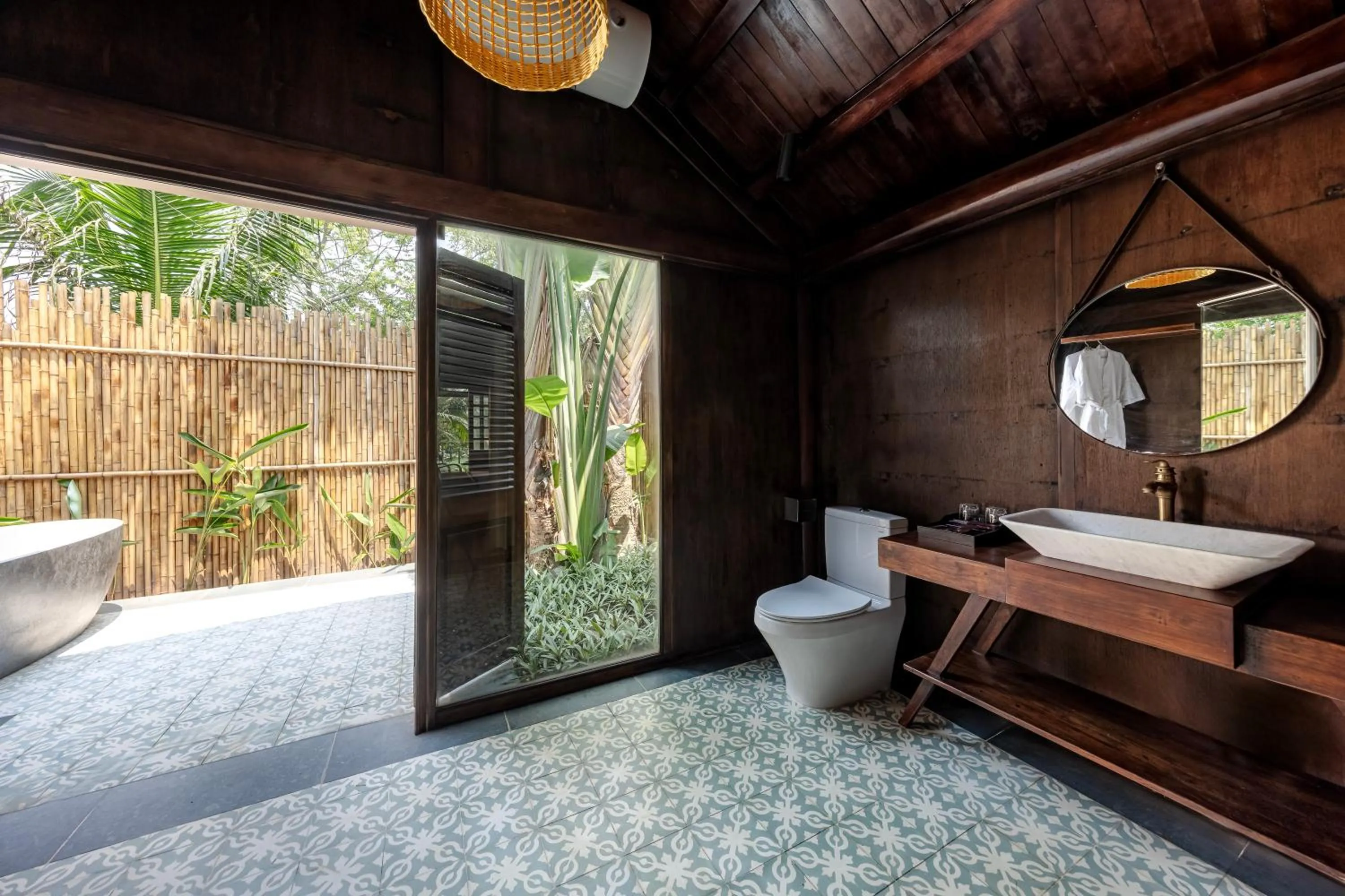 Toilet in Nature Garden Ecolodge Ninh Bình