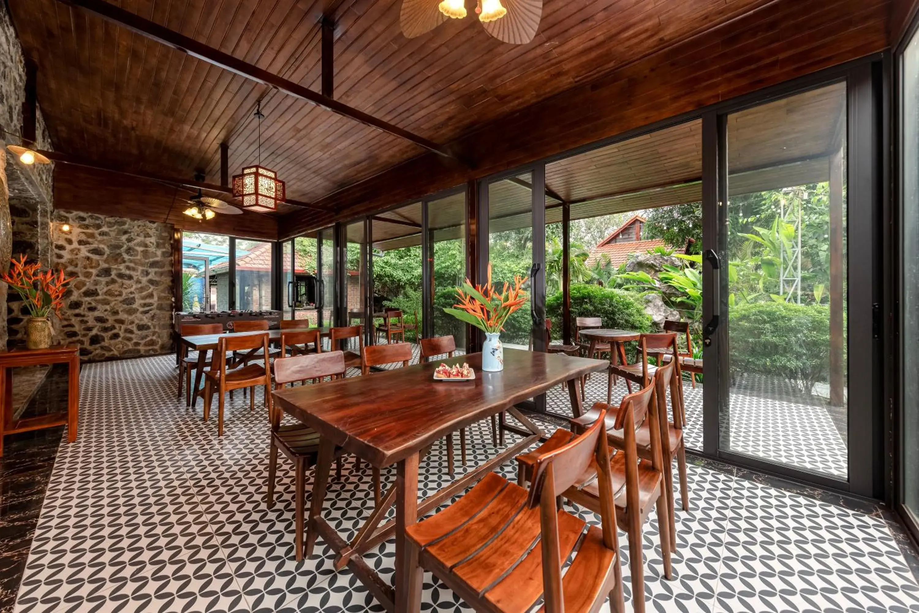 Restaurant/places to eat in Nature Garden Ecolodge Ninh Bình Restaurant/places to eat in Nature Garden Ecolodge Ninh Bình