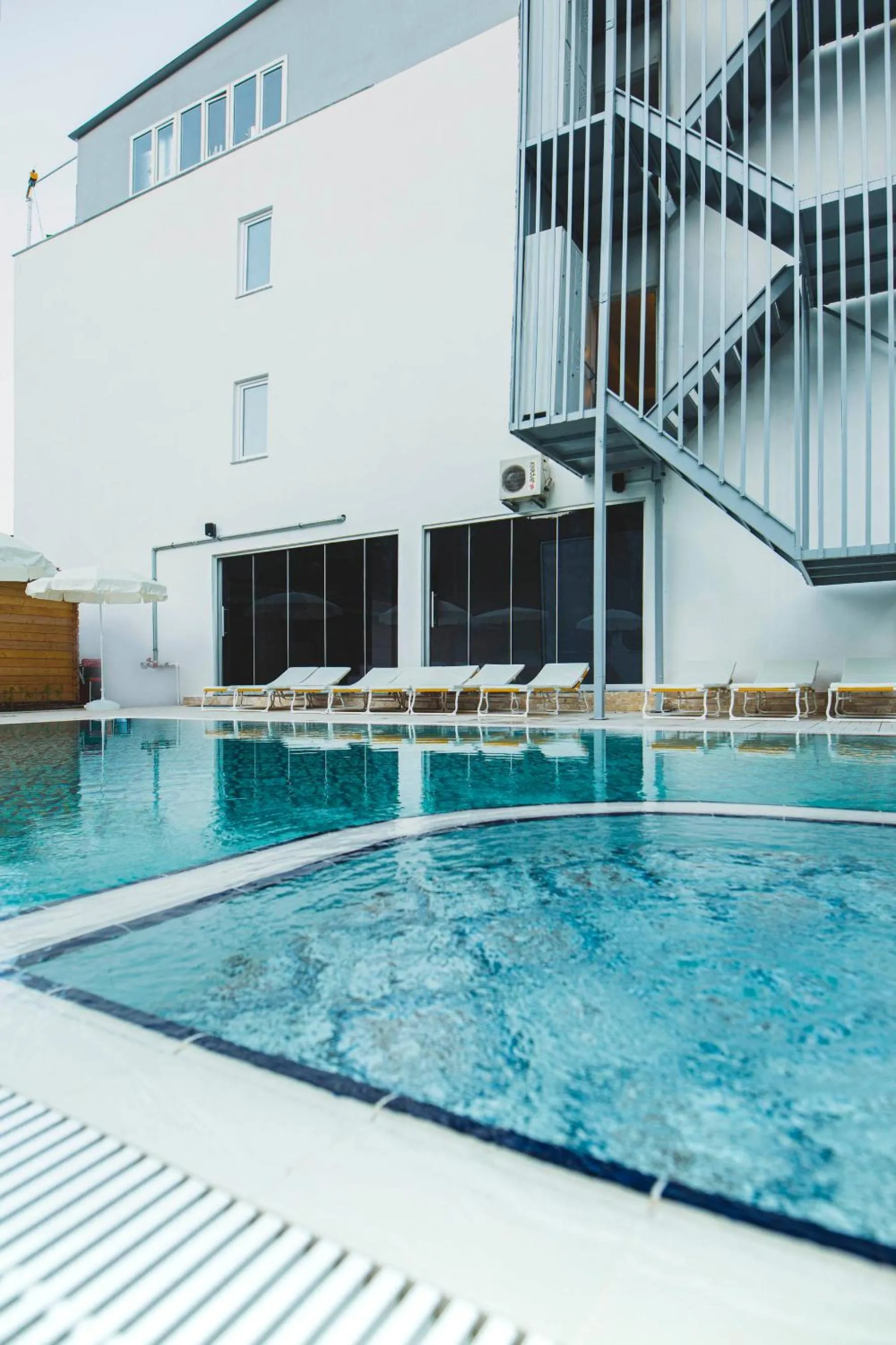 Swimming pool in Belsun Hotel