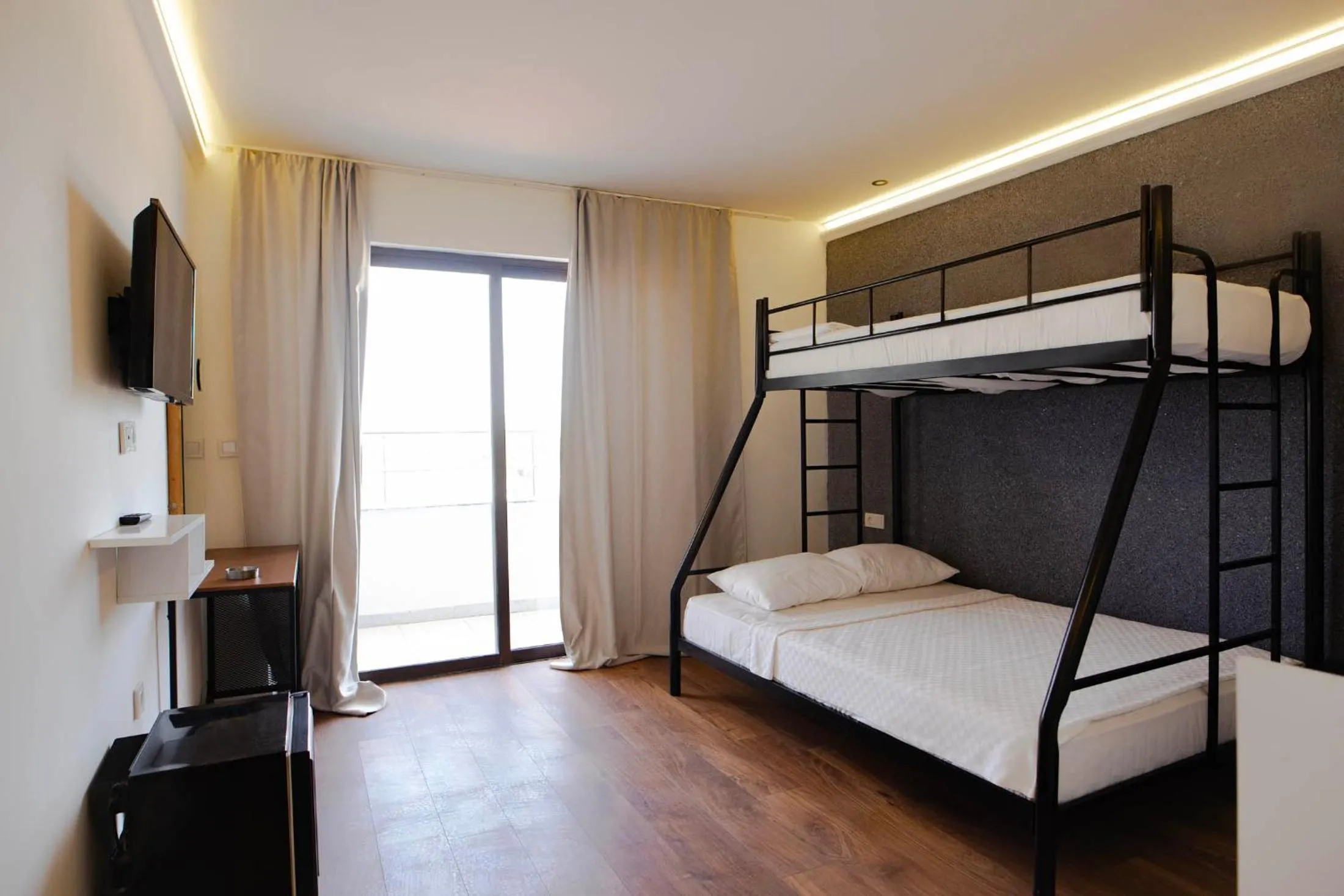 Photo of the whole room, Bed in Belsun Hotel