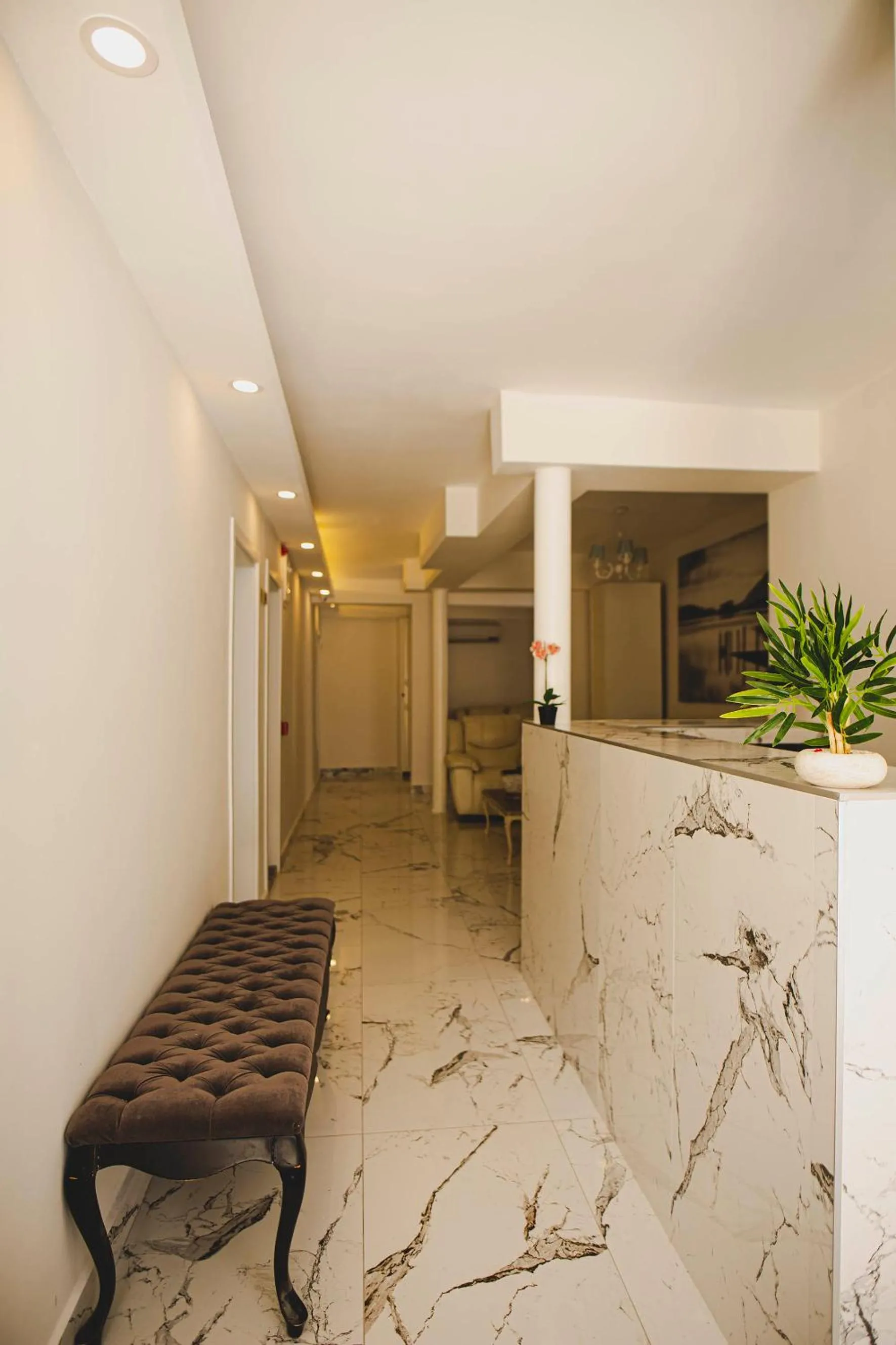 Lobby or reception in Belsun Hotel