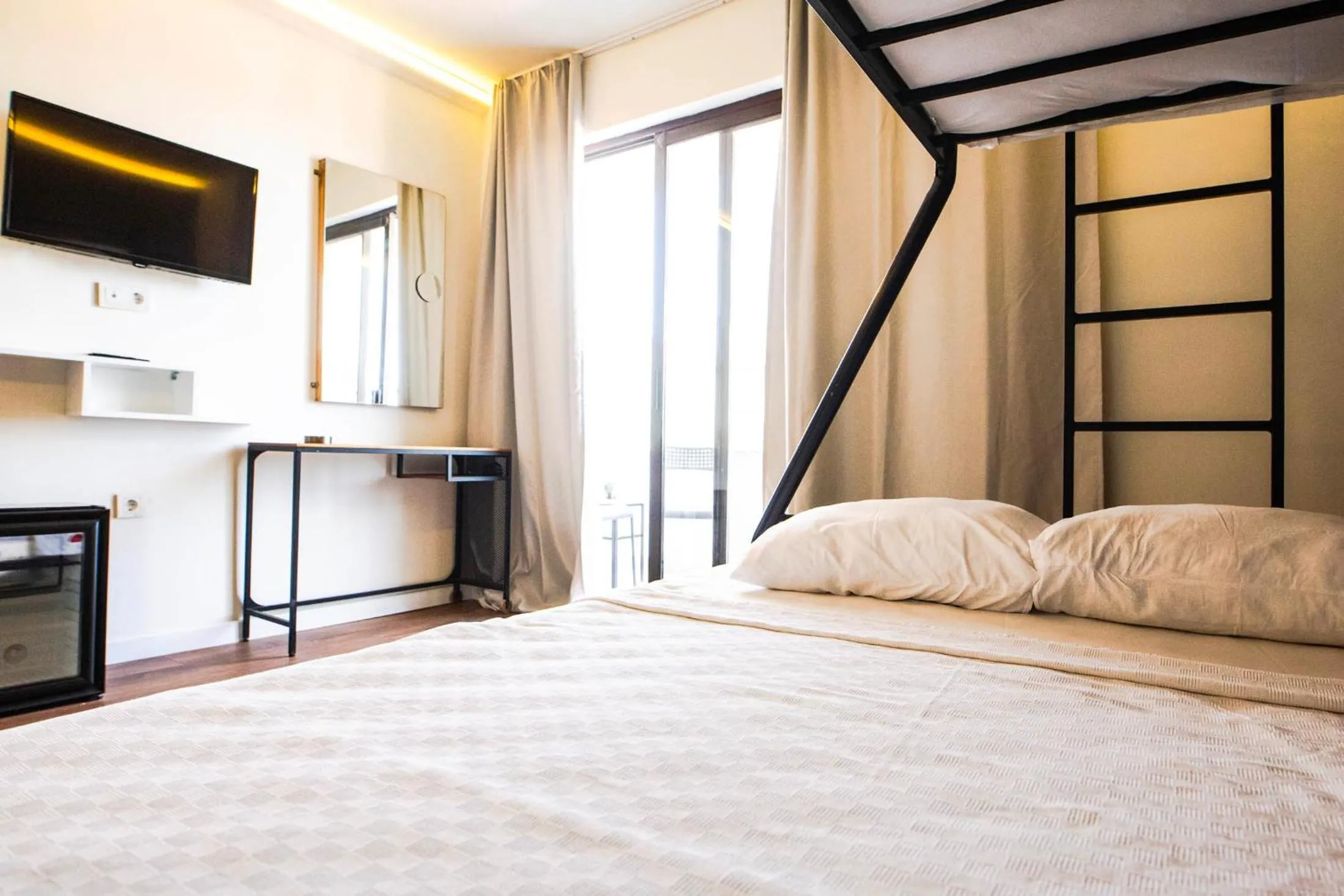 Bed in Belsun Hotel