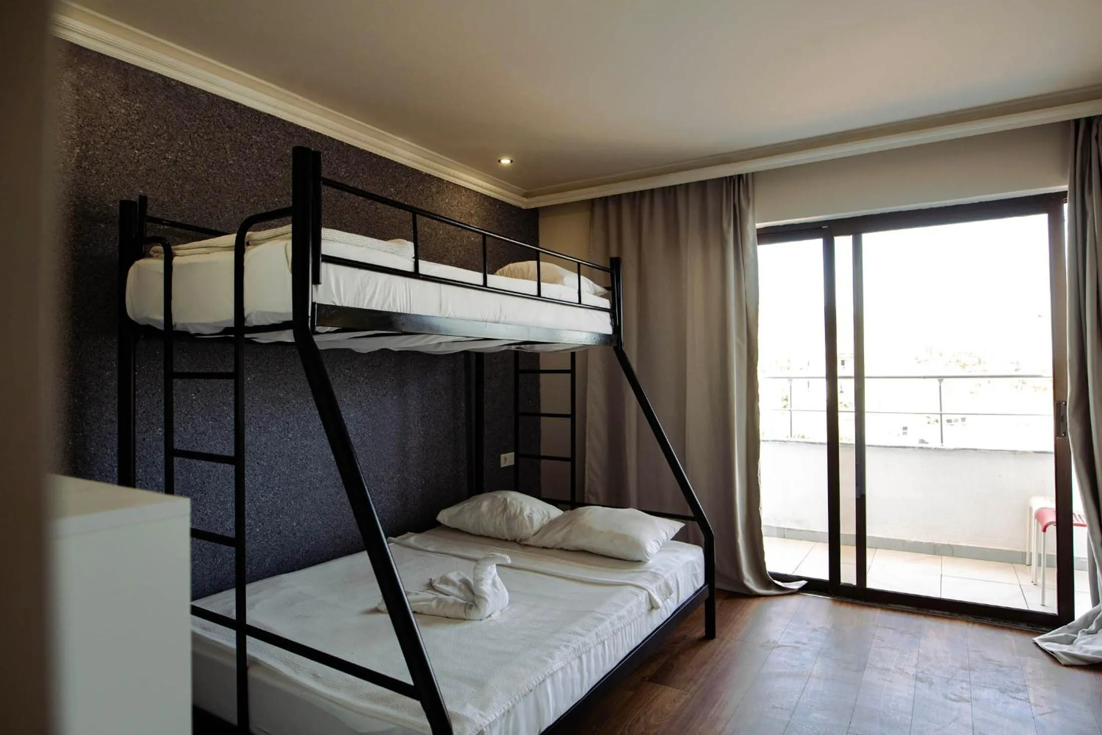 Photo of the whole room, Bed in Belsun Hotel