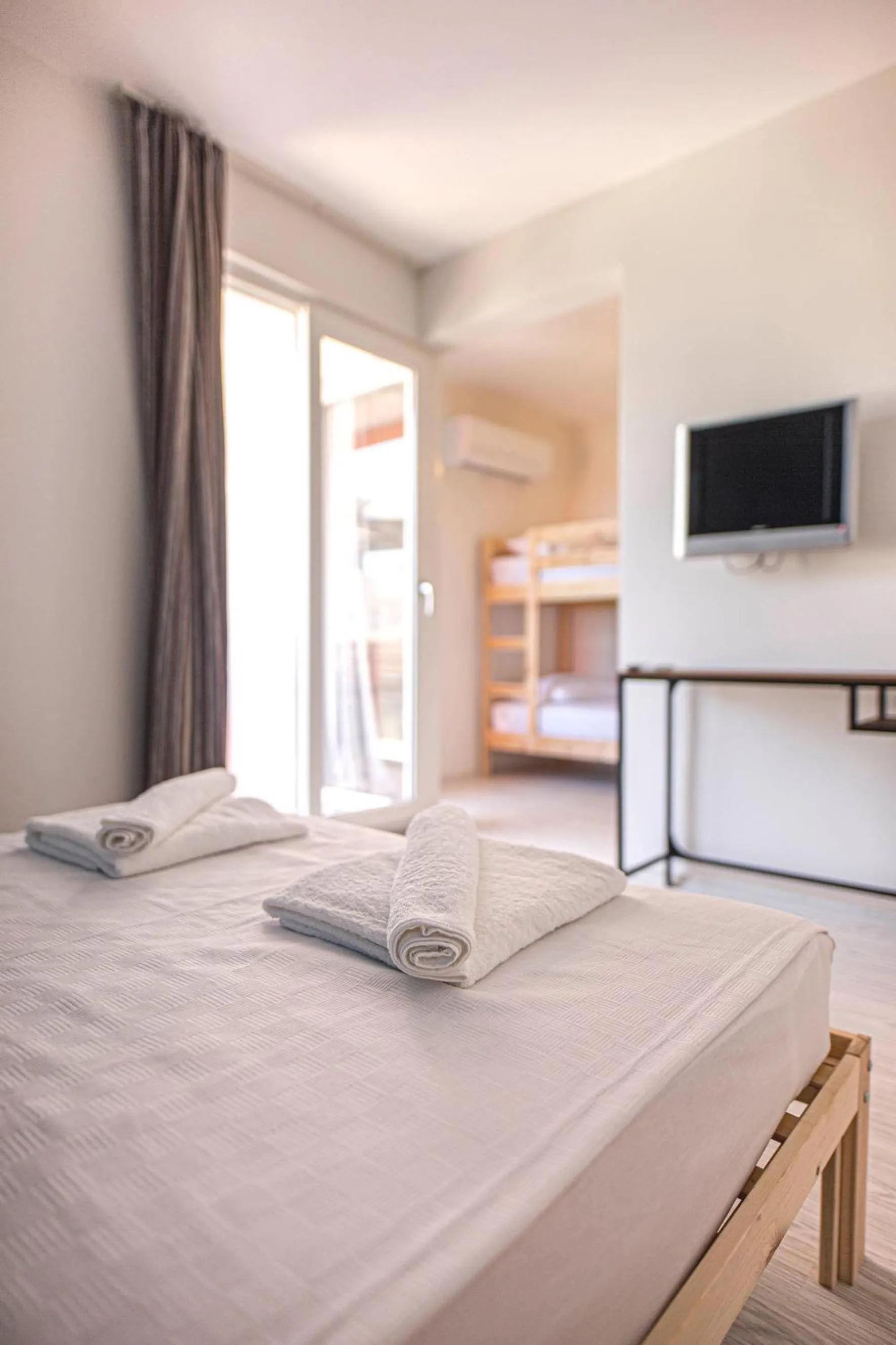 Photo of the whole room, Bed in Belsun Hotel