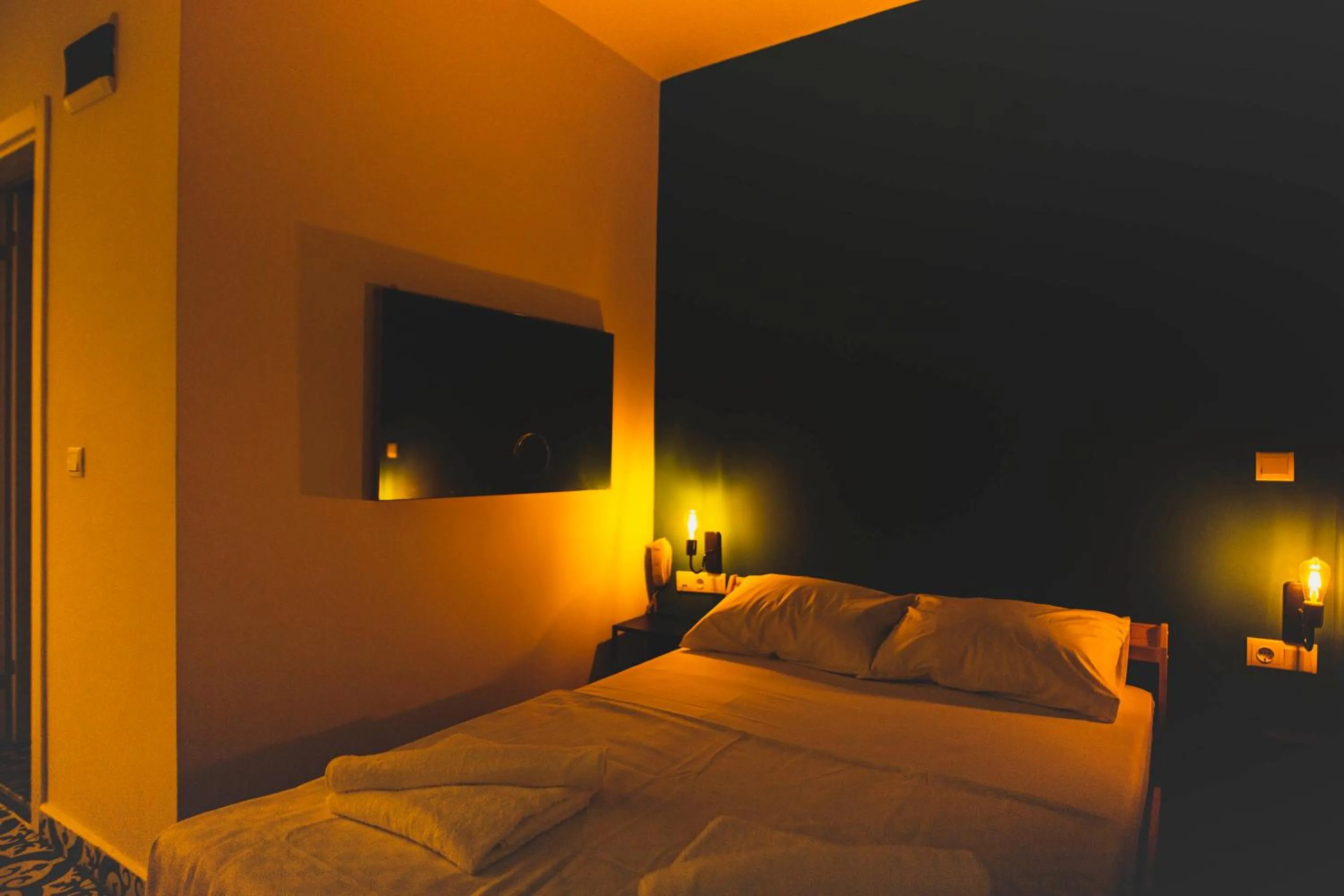 Bed in Belsun Hotel